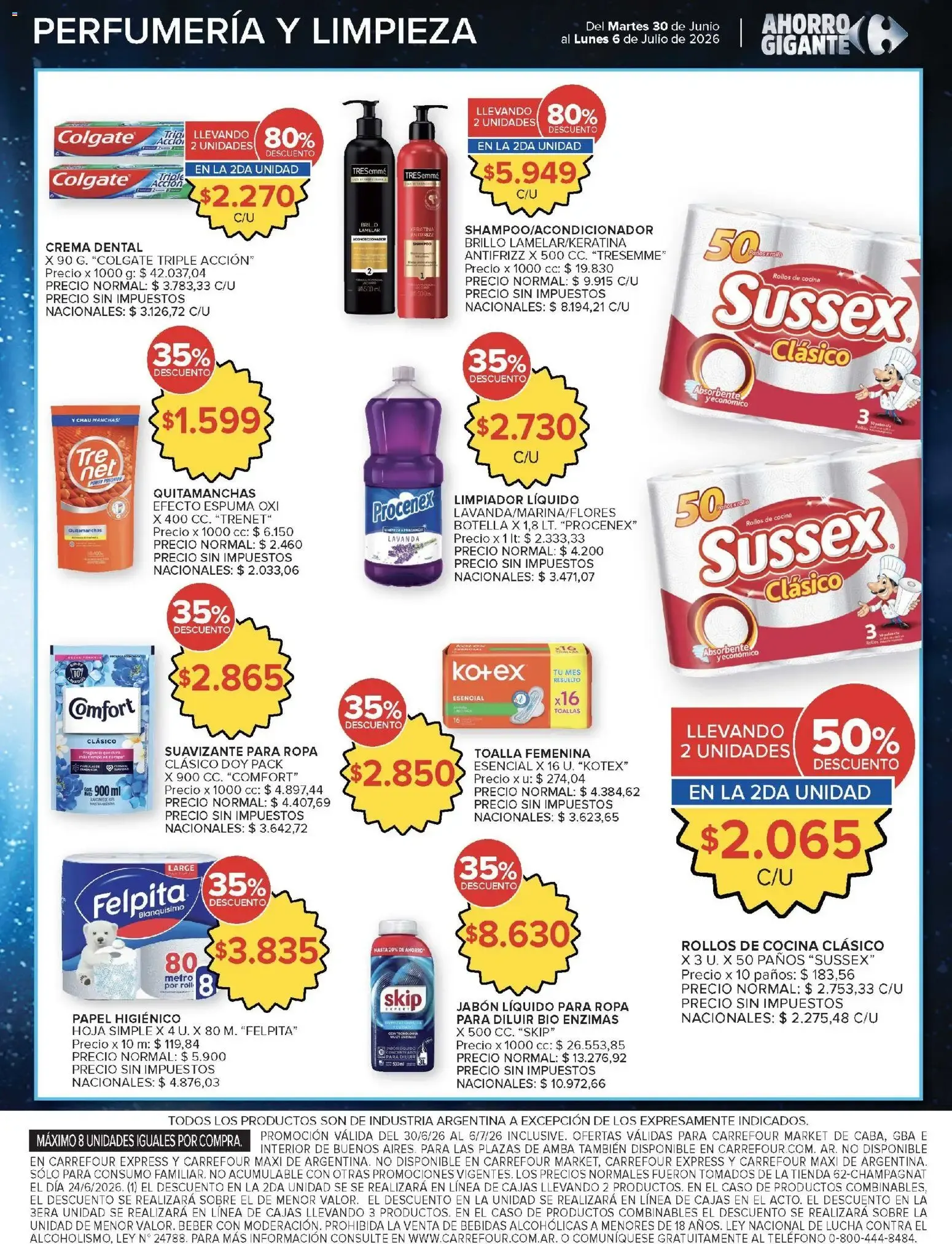 Ofertas de Carrefour ofertas || del 30/06/2026 - 06/07/2026 || Promociones 30 de junio al 6 de julio 2026 - Página 53 del catálogo