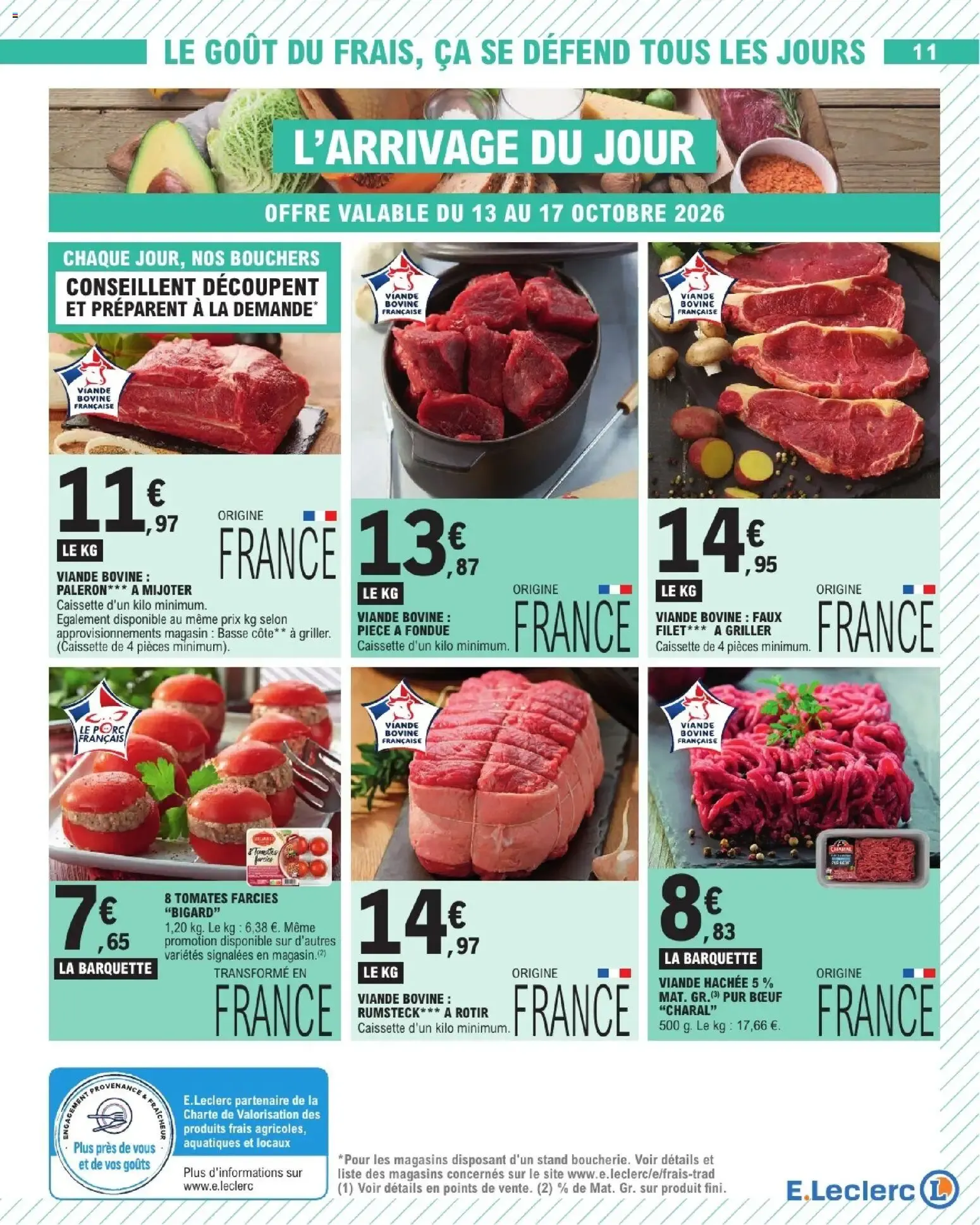 Catalogue E.Leclerc du 13/10/2026 | Nouveau promo prospectus du 13 octobre au 24 octobre 2026 - Catalogue page 11