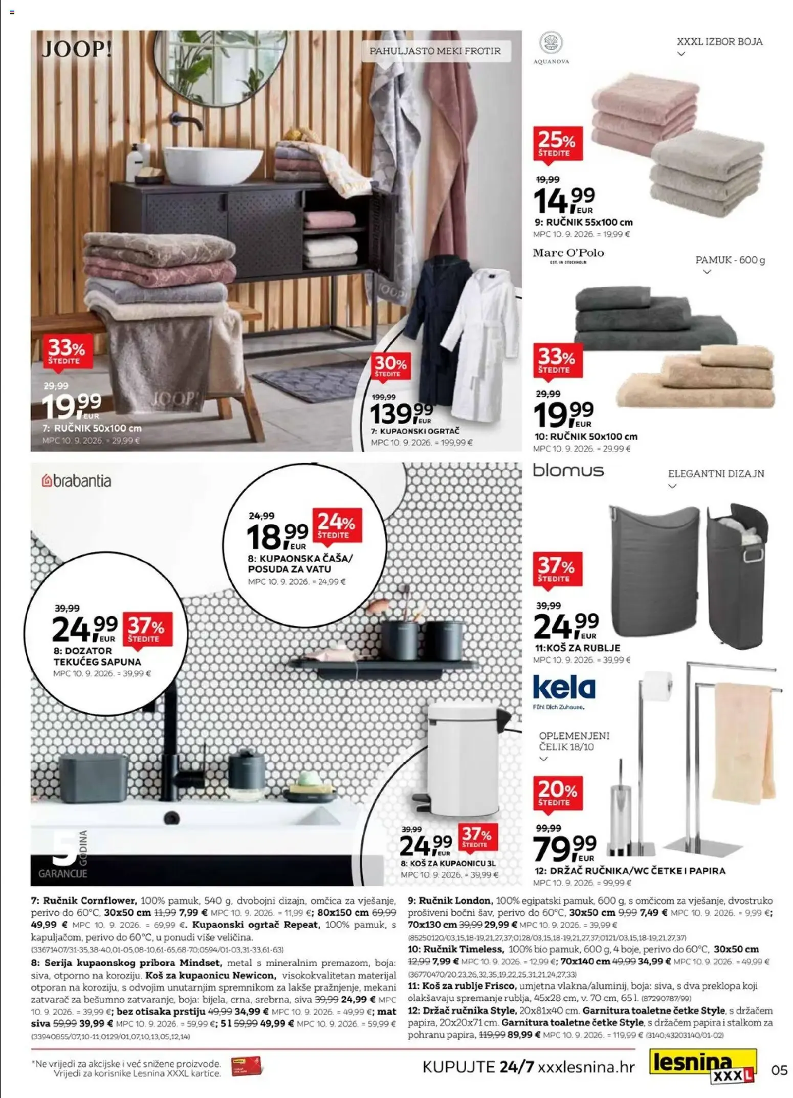 Katalog Sleeptex - Posteljina y Jastuci od 10. rujna do 21. listopada 2026. - Pregled Stranica 4