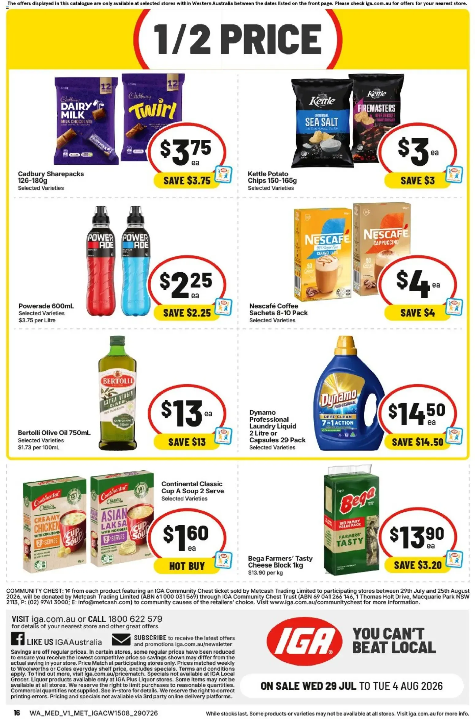 IGA catalogue valid from 29/07/2026 > Online Australia - Catalogue valid from 29 July to 4 August 2026 - page 16