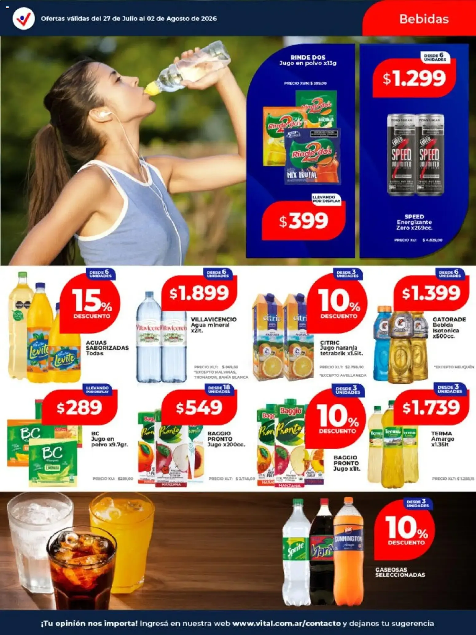 Ofertas de Vital Supermayorista - El Mayorista de Tu Ahorro 27 de julio al 2 de agosto 2026 - Página 12 del catálogo