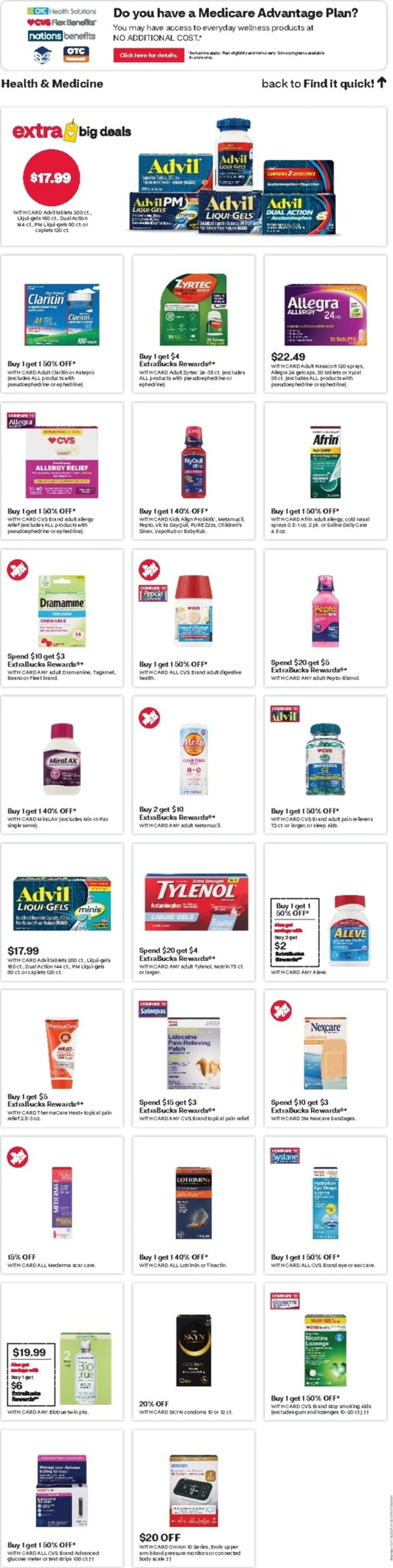 Weekly ad Current CVS Pharmacy leaflet valid from Sunday 07/26/2026 to Saturday 08/01/2026 from July 26 to August 1 2026 - Page 5