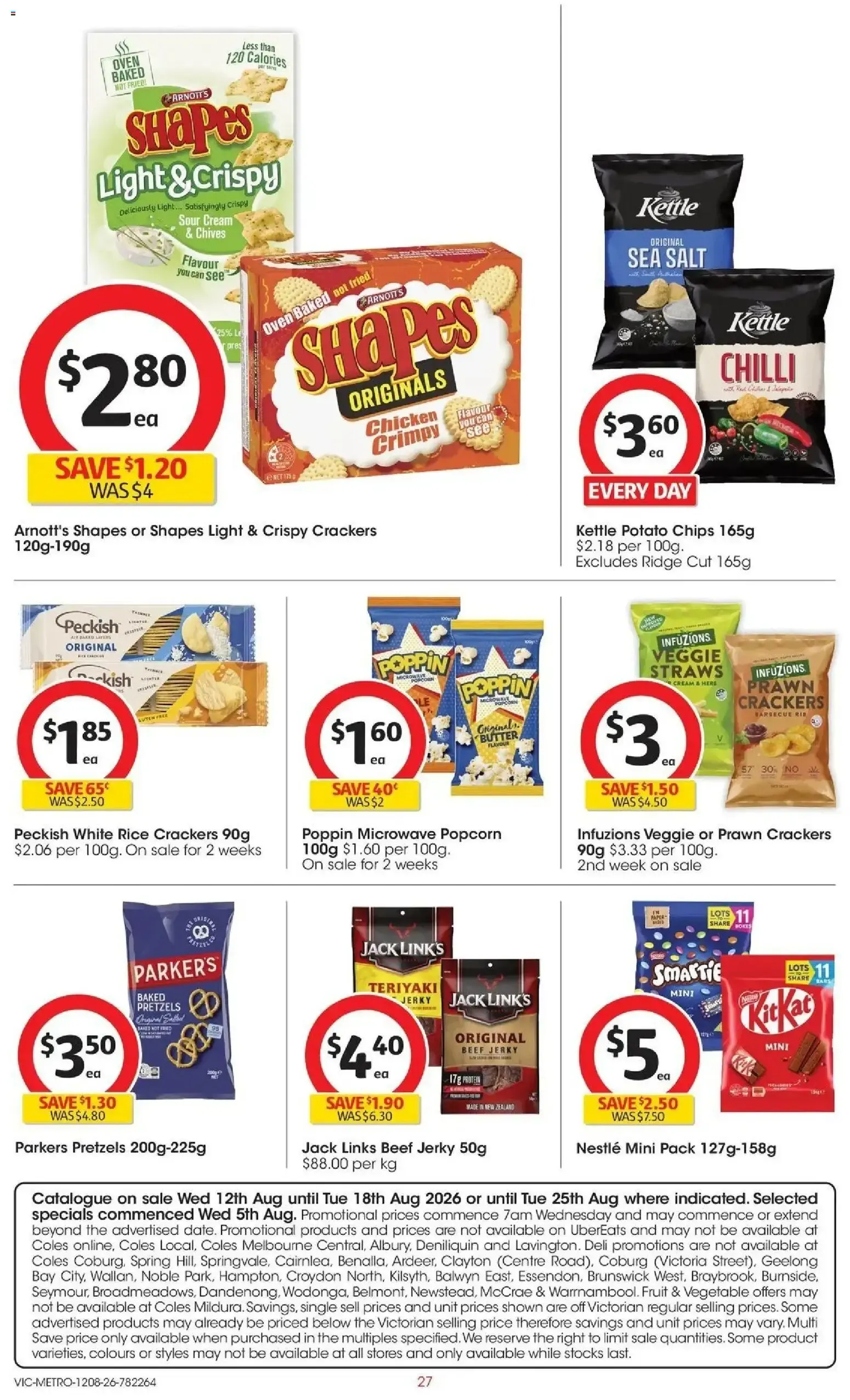 Coles catalogue valid from 12/08/2026 > Online Australia - Catalogue valid from 12 August to 18 August 2026 - page 26