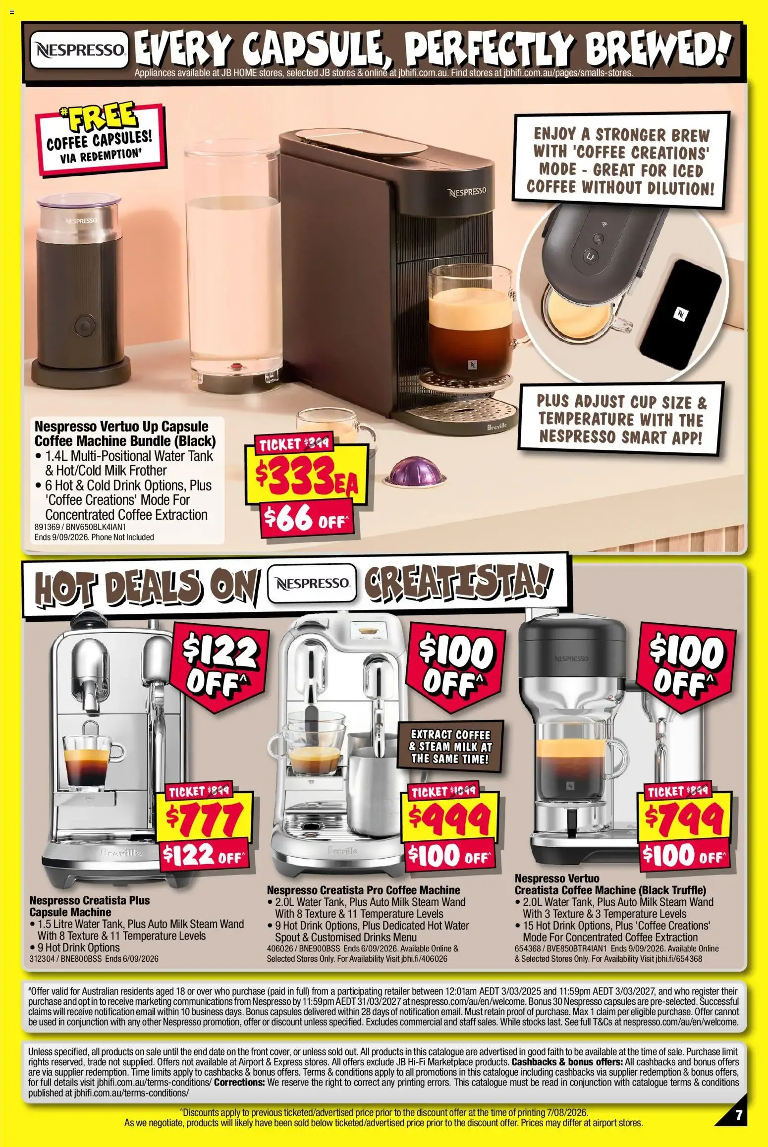 JB Hi-Fi: Hottest Coffee Range - Catalogue valid from 20 August to 2 September 2026 - page 7