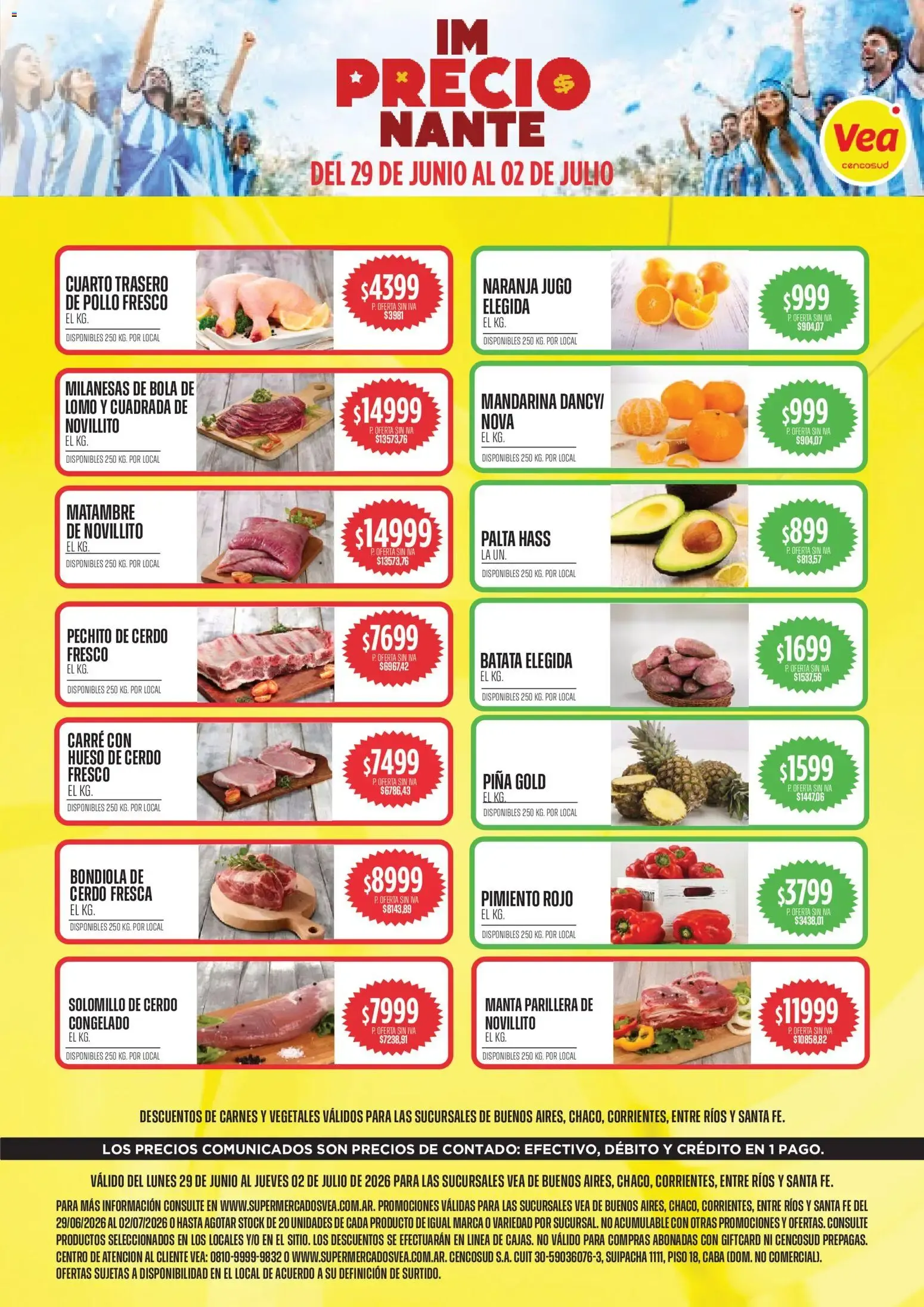 Ofertas de IM PRECIO NANTE 29 de junio al 2 de julio 2026 - Página 1 del catálogo