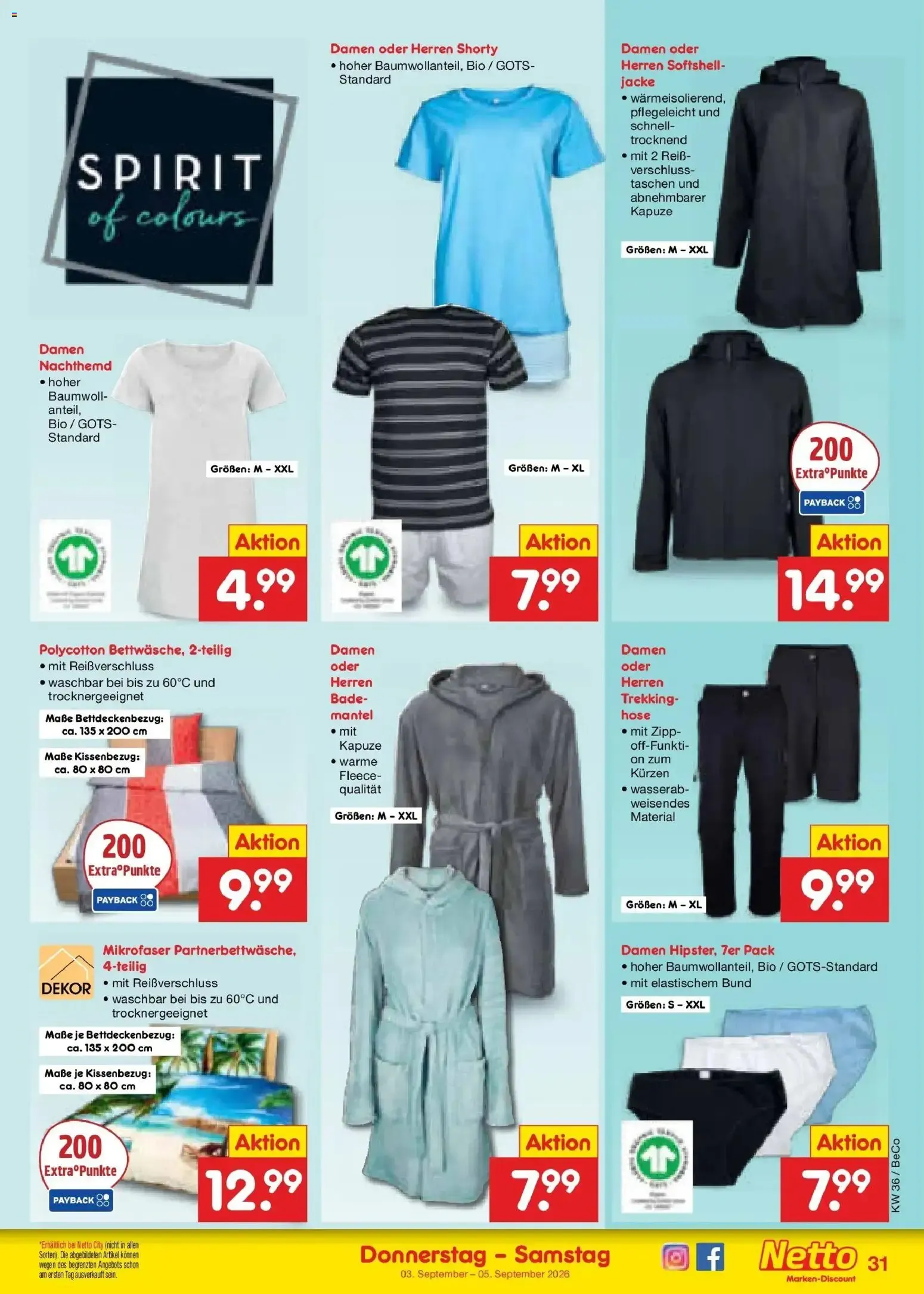 Netto Marken-Discount XXL SPAR GANZ NAH von 31. August bis 5. September 2026 - Prospekt seite 41