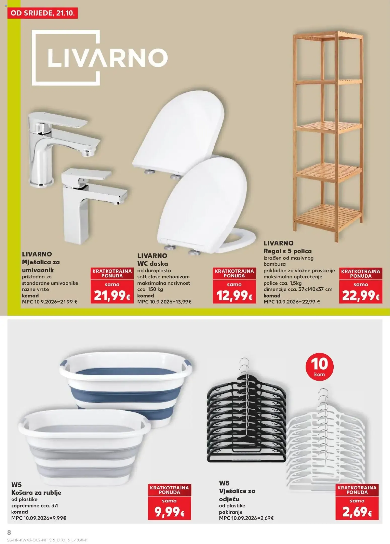 Katalog Kaufland Katalog novi od 21.10.2026 na listanje > letak digitalni od 21. listopada do 27. listopada 2026. - Pregled Stranica 8