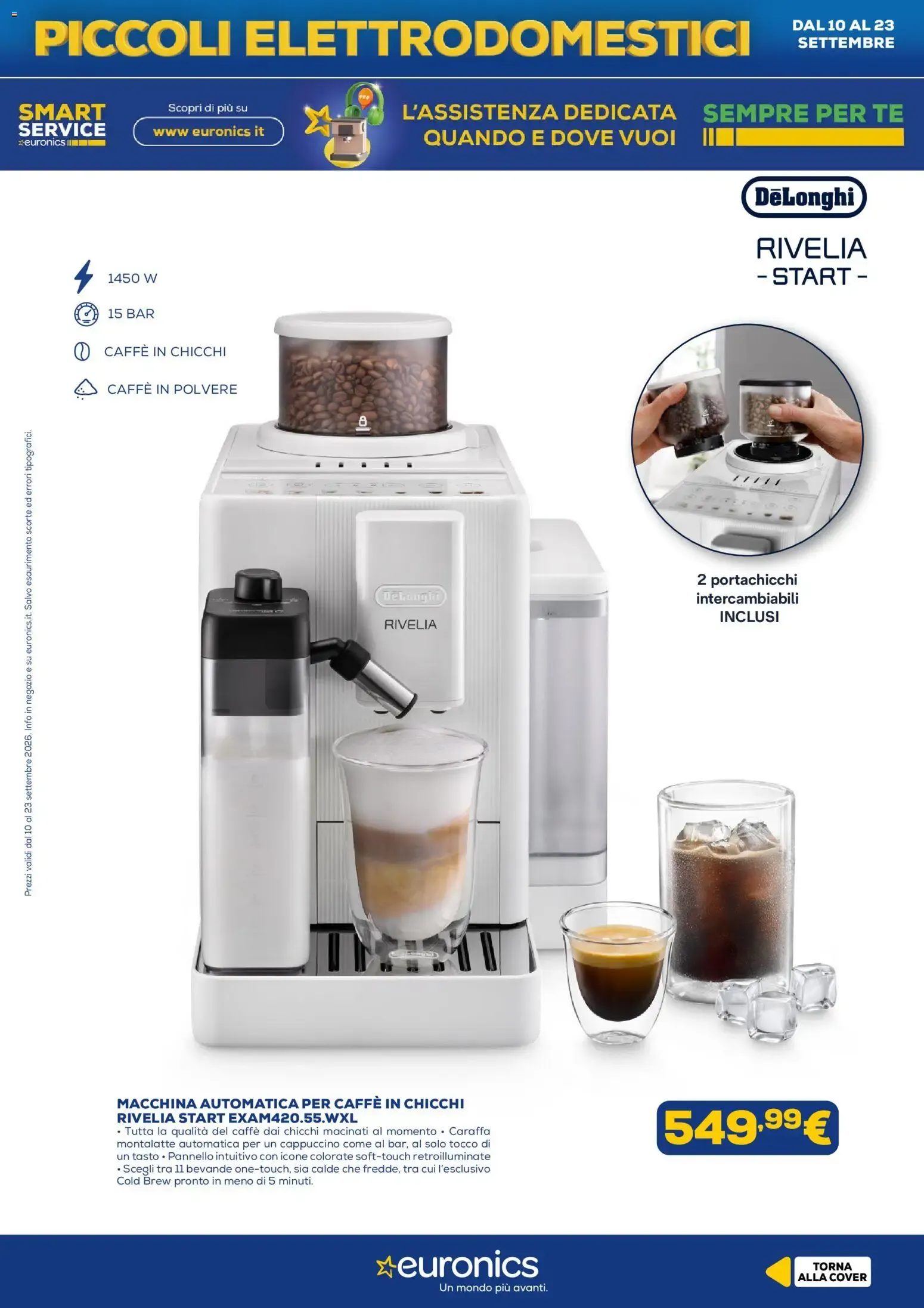 Nuovo Euronics volantino Piccoli Elettrodomestici dal 10/09/2026 > offerte anteprima 🛍️ da 10 settembre a 23 settembre di 2026 - Pagina del volantino 4