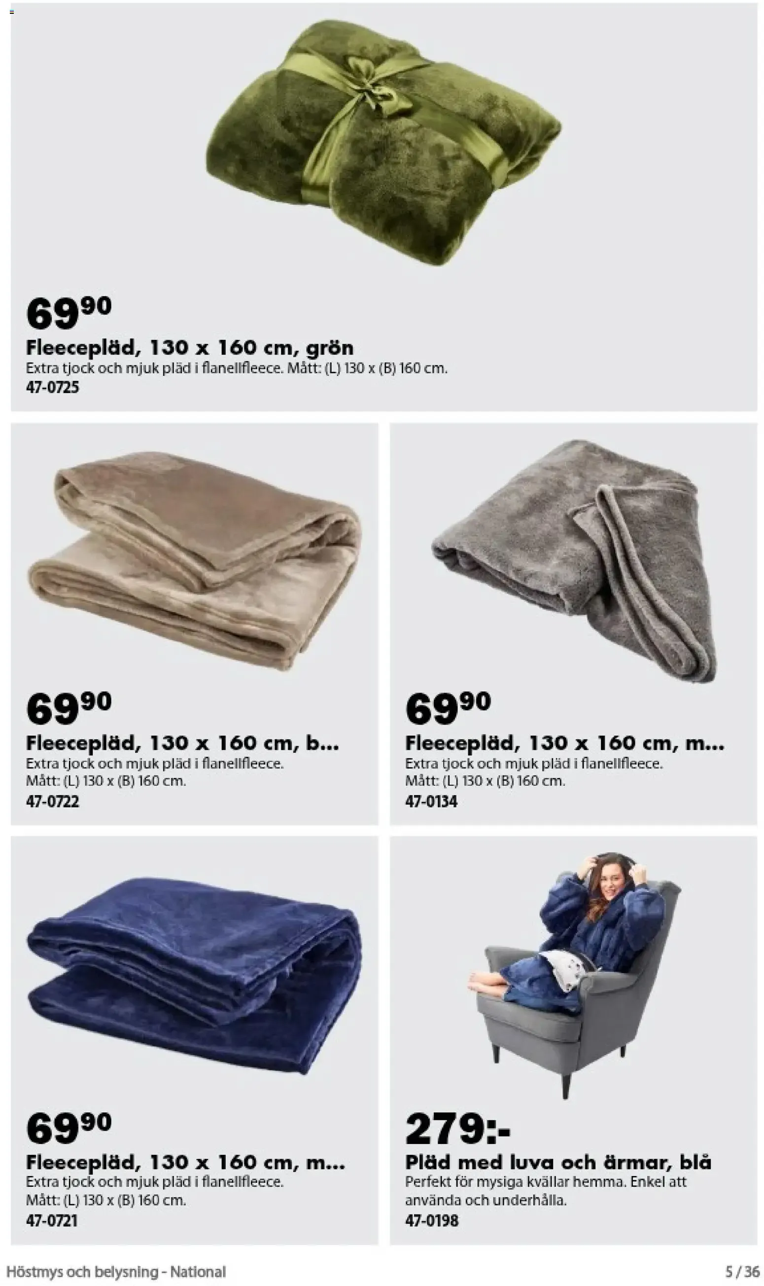 Gör det mysigt i höstmörkret! från 1 september till 30 september 2026 - Reklamblad sidor 5