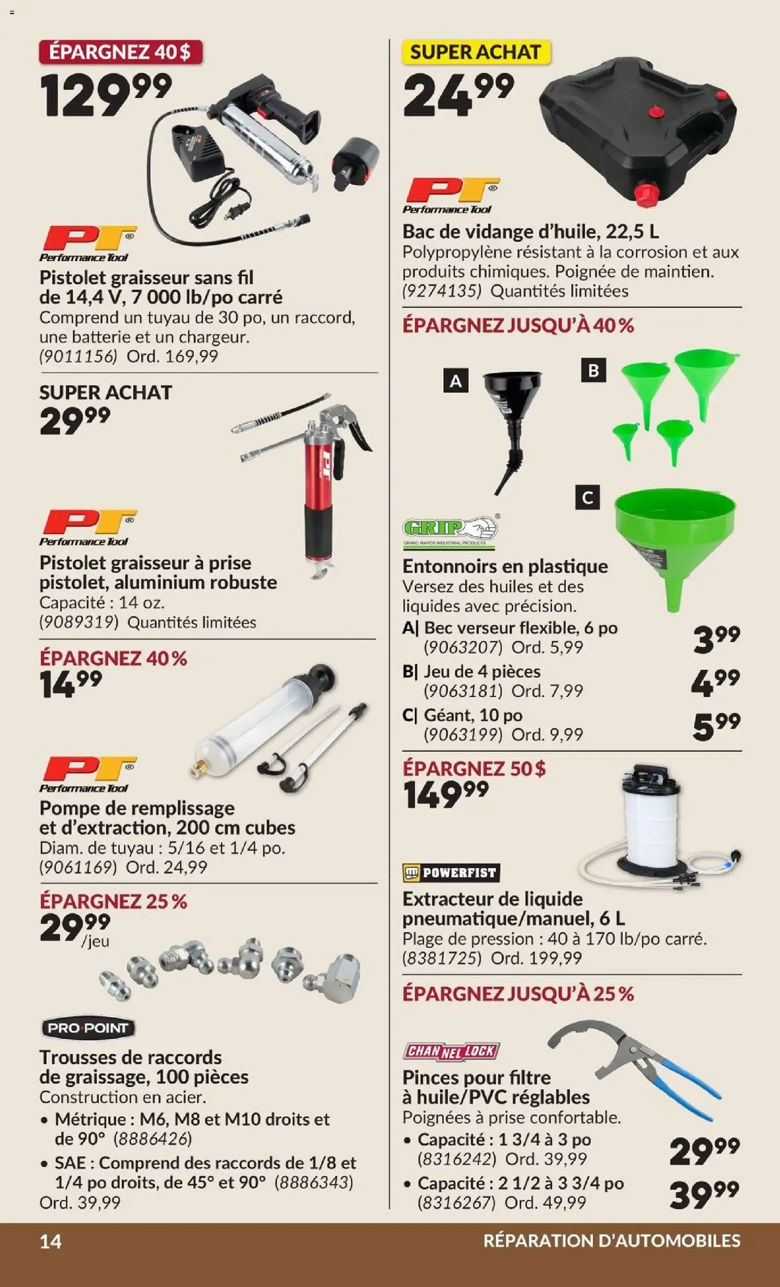 Princess Auto circulaire - 2 Semaines de Soldes ! from Oct 6, 2026 > weekly specials & deals from October 6 to October 18 2026 - flyer page 19