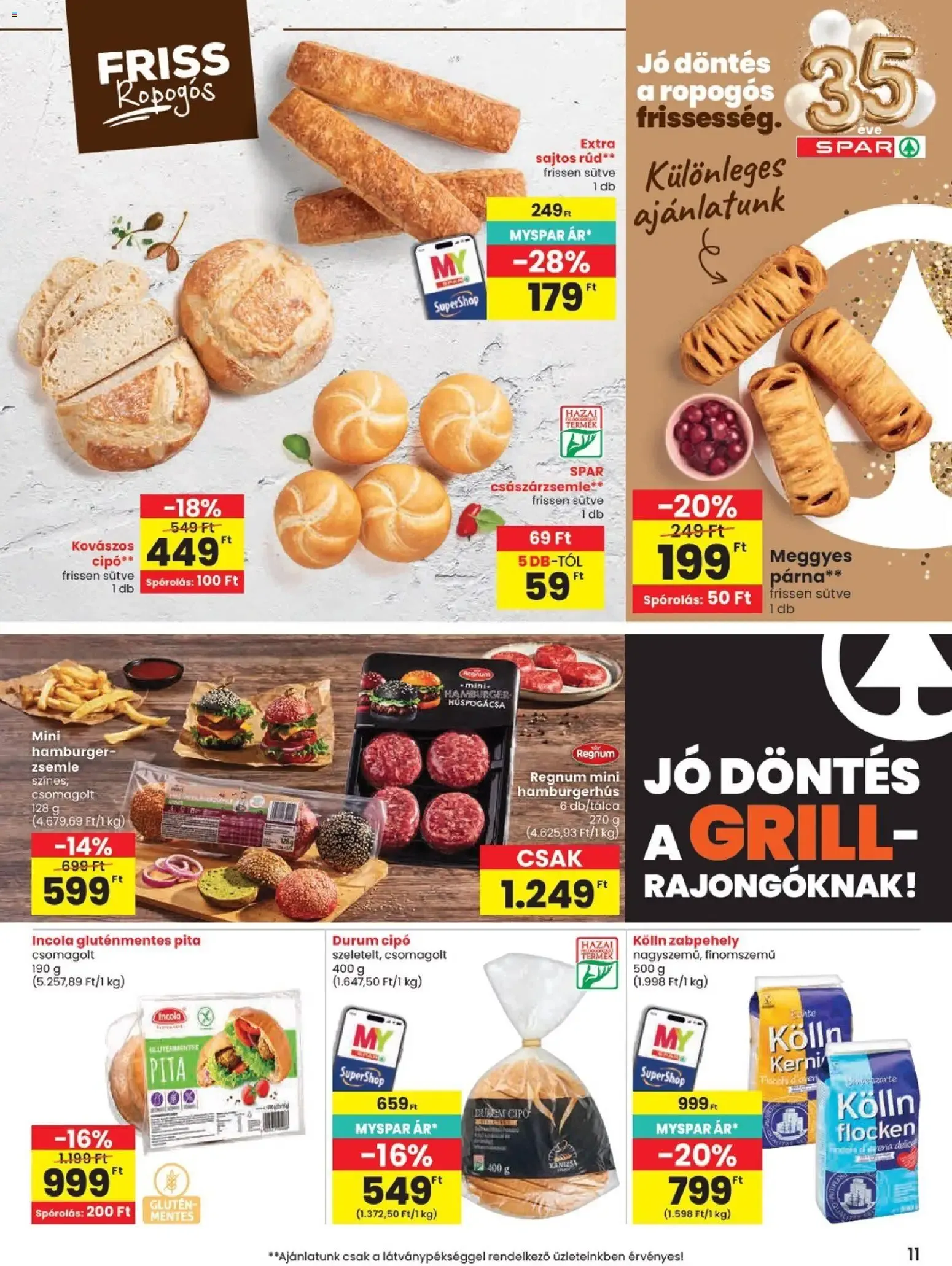 Katalógus Szülinapi akciók és szuper árak! július 9.-tól július 15.-ig 2026. - Oldal 11