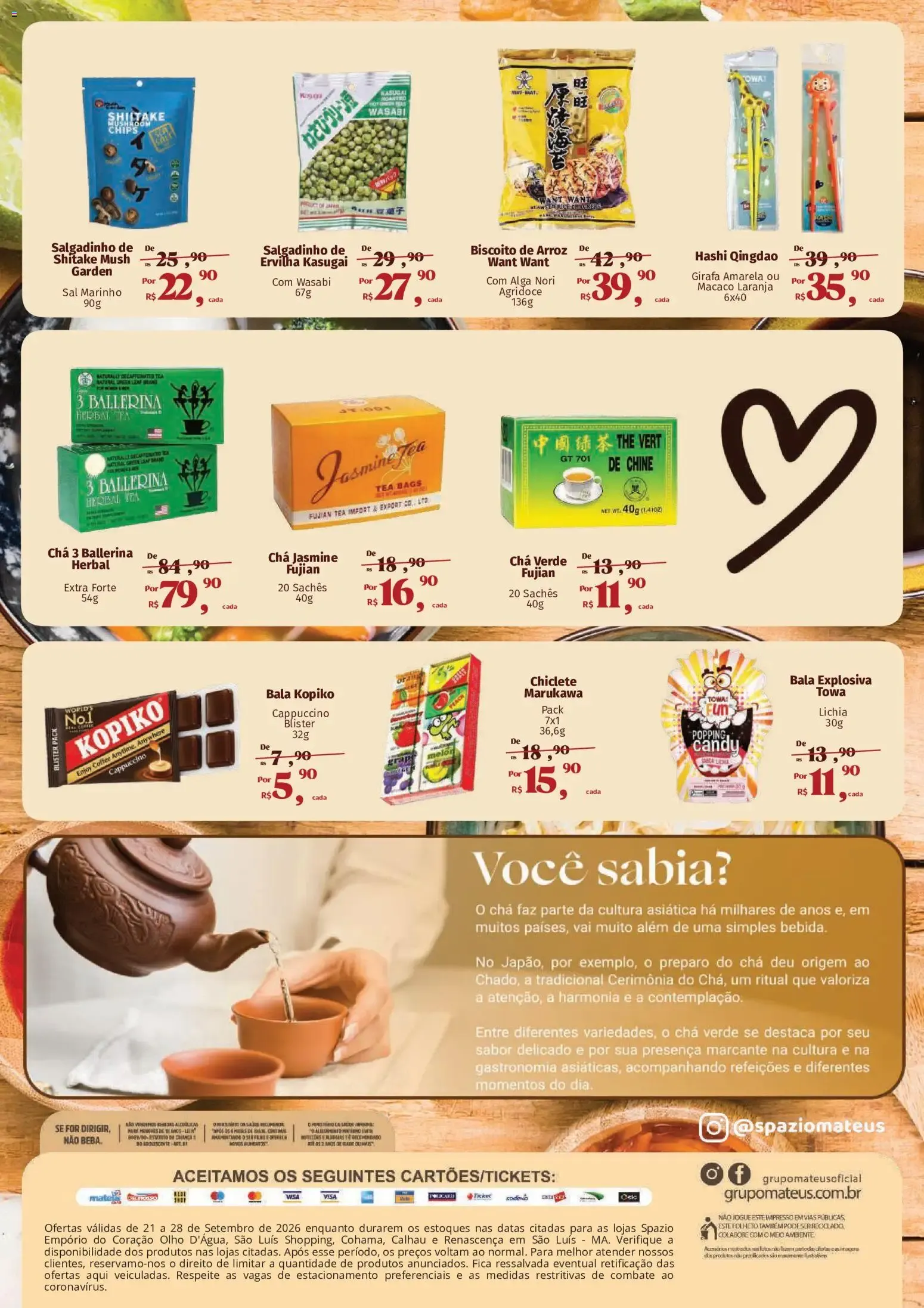 Encarte de Especial Sabores Asiáticos 21 de setembro até 27 de setembro 2026 - Pagina 4