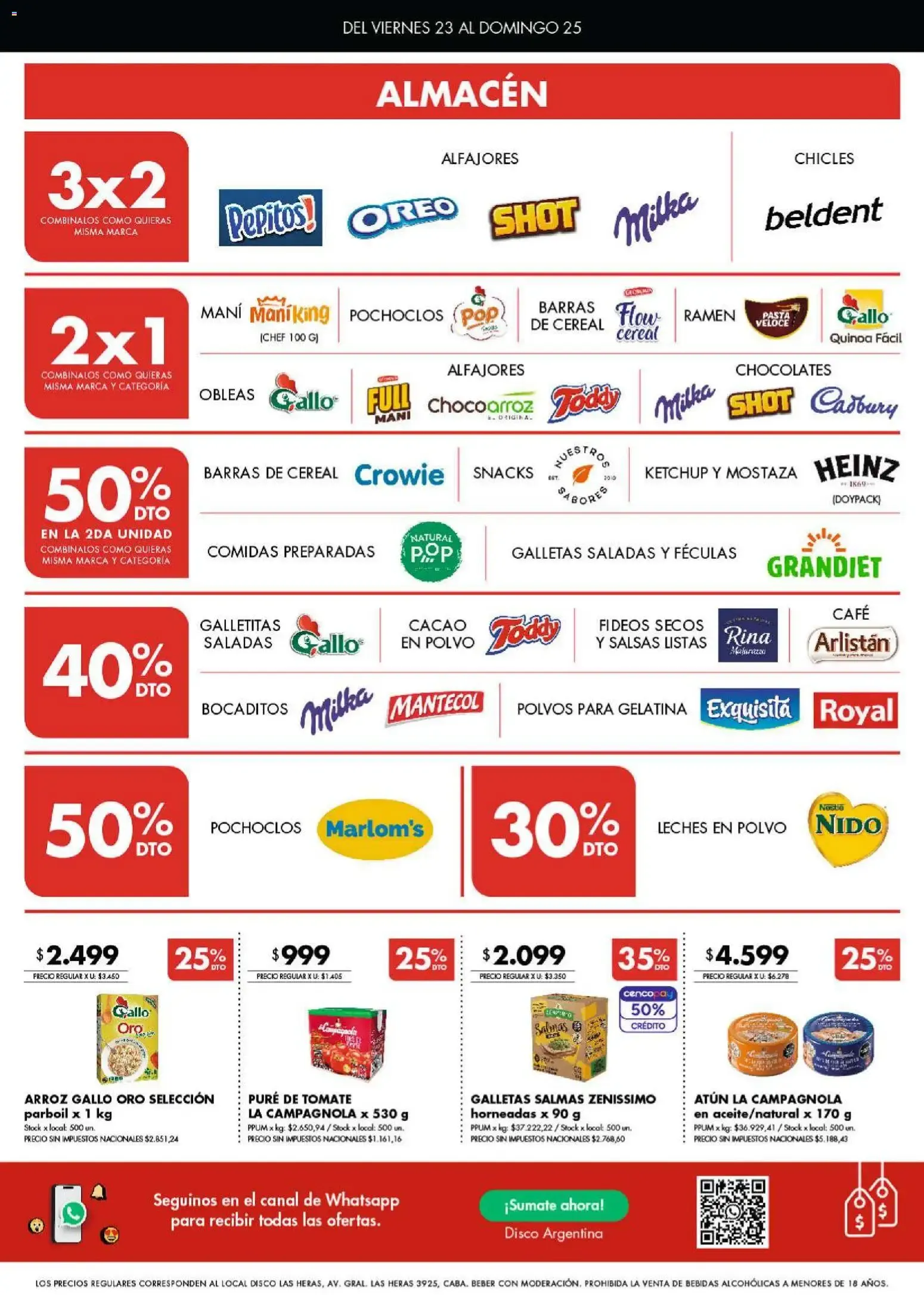 Ofertas de Disco Ofertas del 23/10/2026 - 25/10/2026 23 de octubre al 25 de octubre 2026 - Página 2 del catálogo