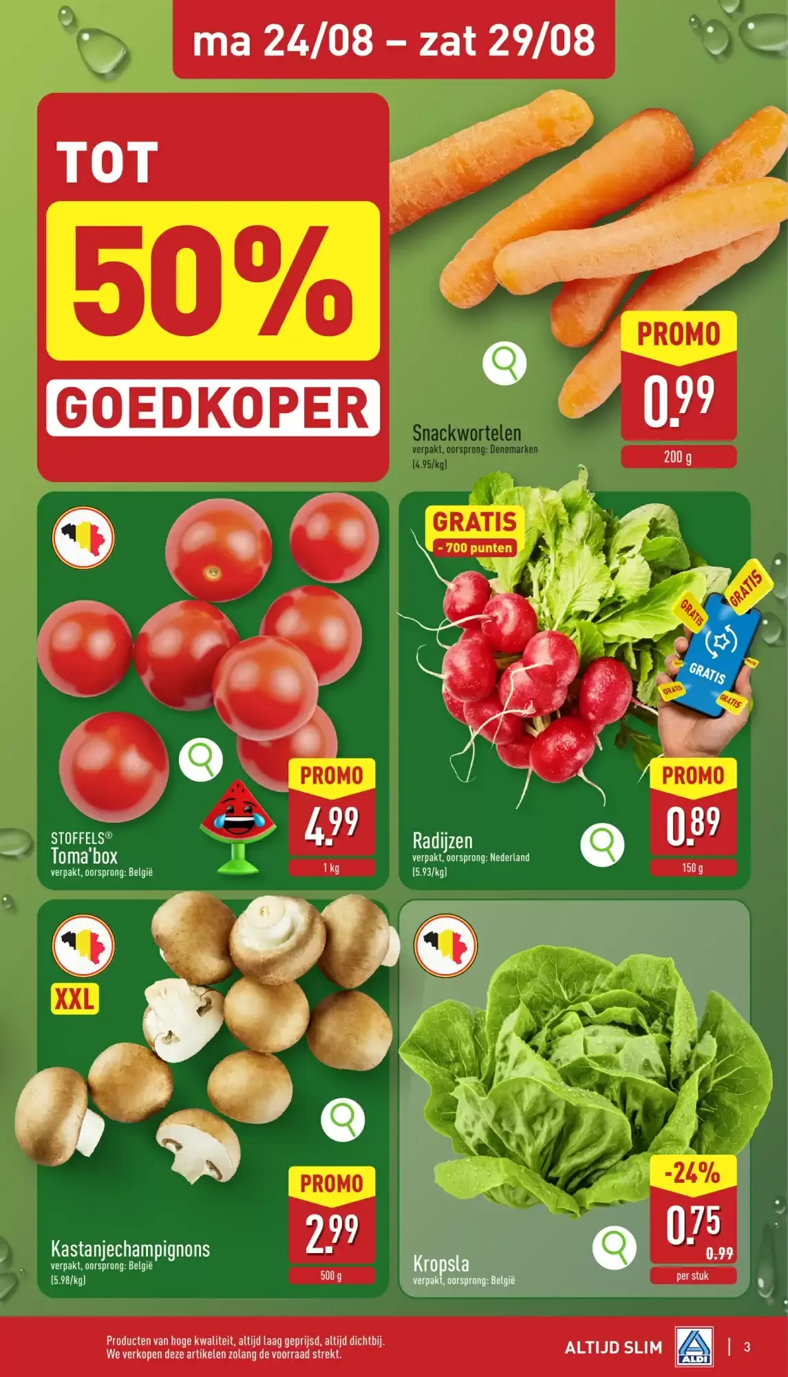 ALDI Folder van ma 24/08 t.e.m. zat 29/08 van 24 augustus tot 29 augustus 2026 - folder pagina 3