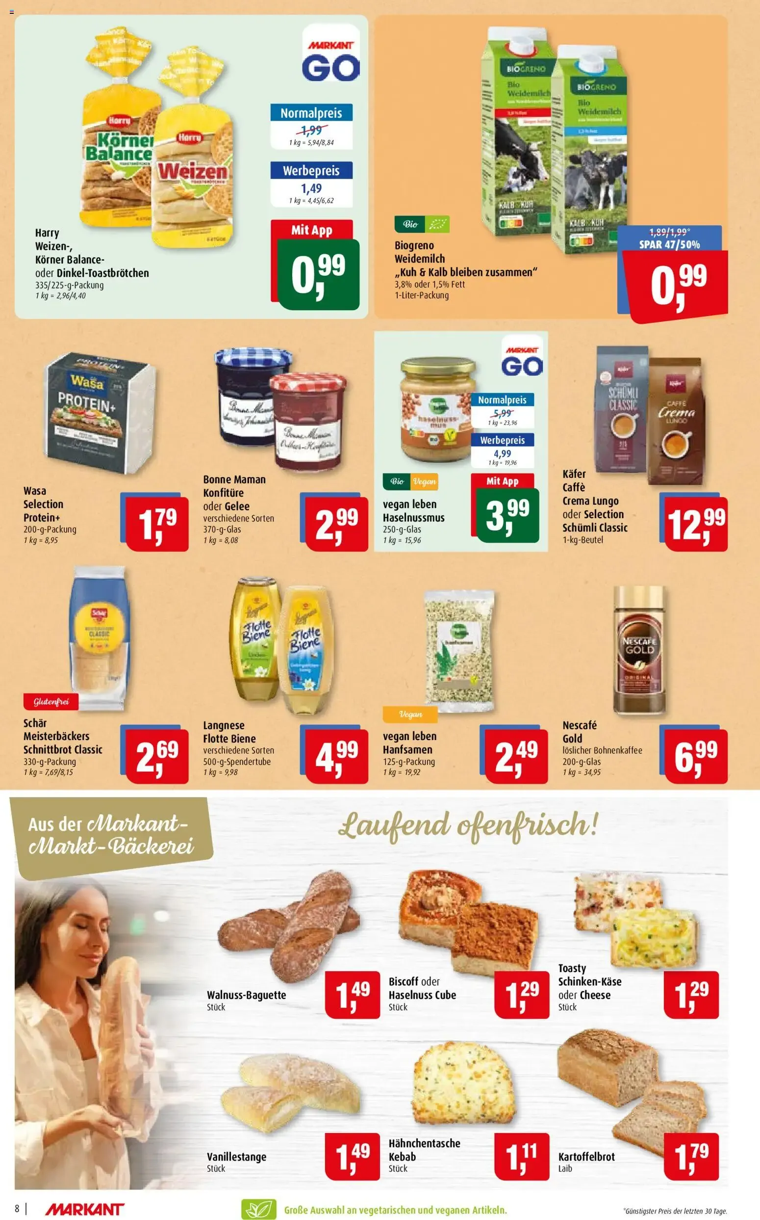Markant Prospekt (ab 26.10.2026) zum Blättern von 26. Oktober bis 30. Oktober 2026 - Prospekt seite 8