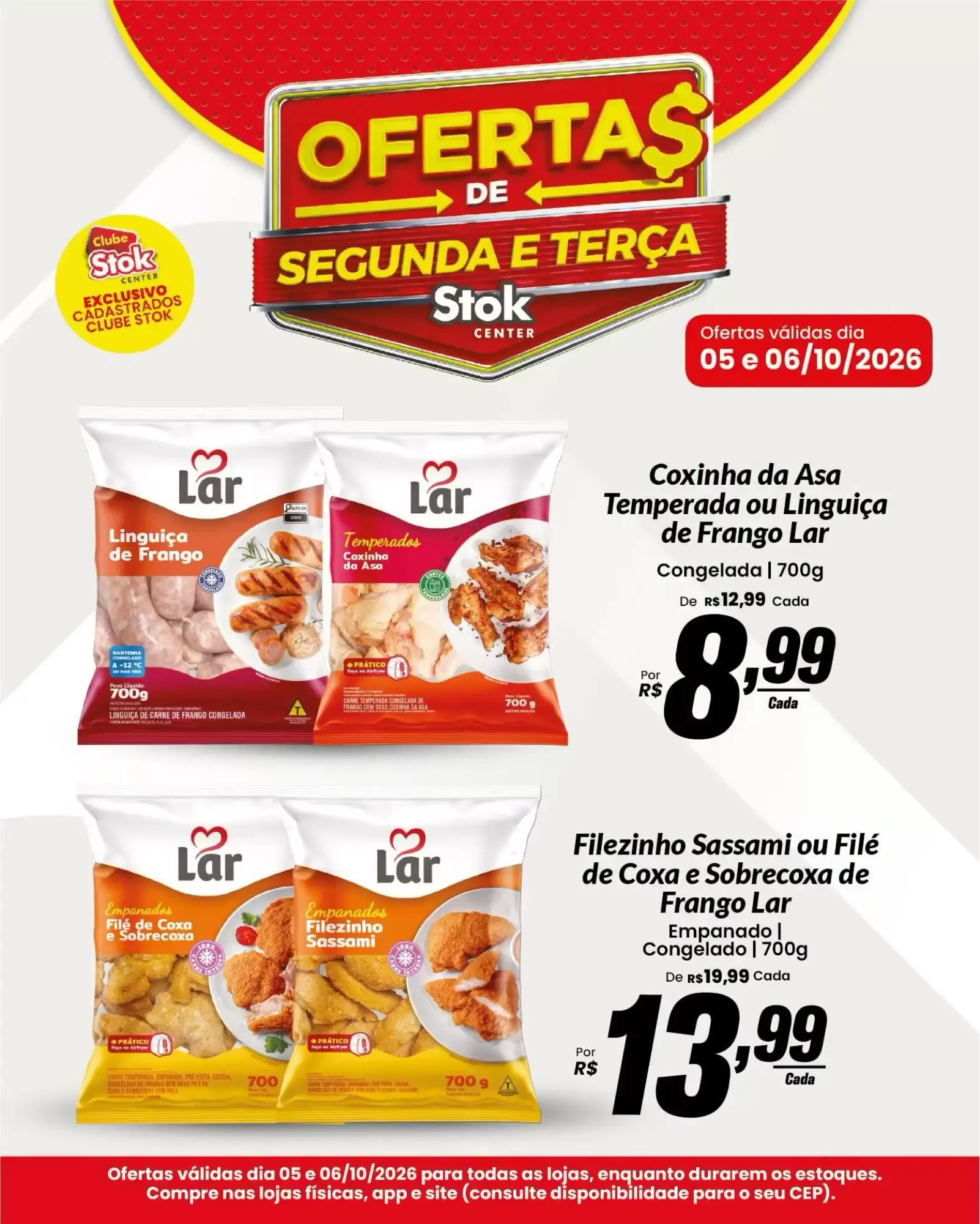 Encarte de Ofertas de Segunda e Terça - Stok Center 5 de outubro até 6 de outubro 2026 - Pagina 1