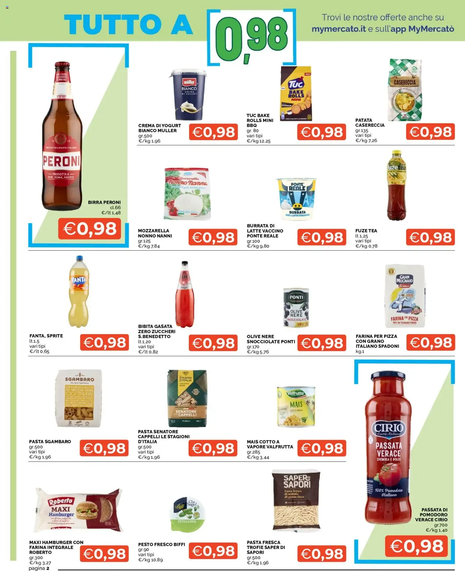 Mercatò volantino dal 09/07/2026 - online Offerte da 9 luglio a 19 luglio di 2026 - Pagina del volantino 2