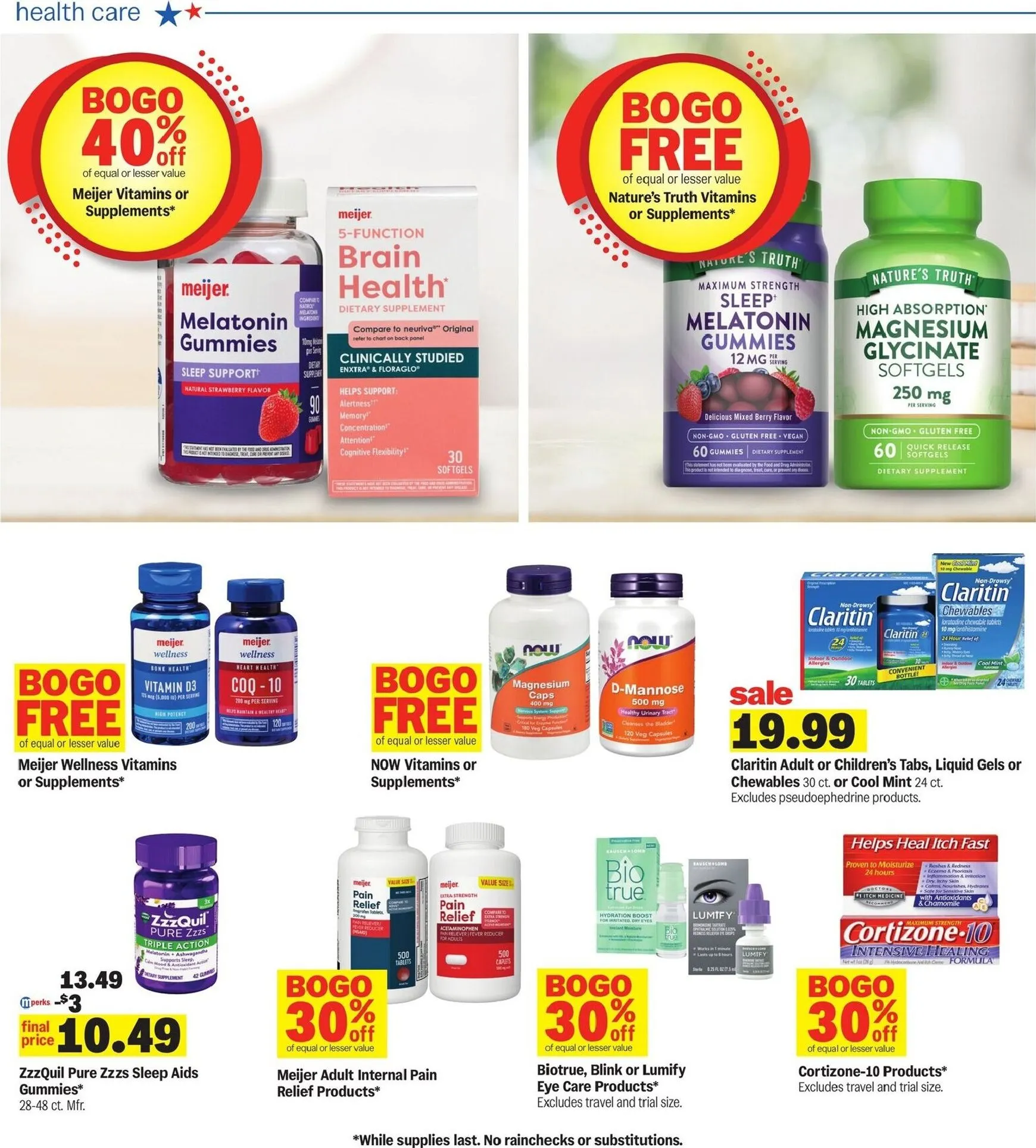 Weekly ad Meijer Sizzling Summer Deals from June 24 to June 30 2026 - Page 40