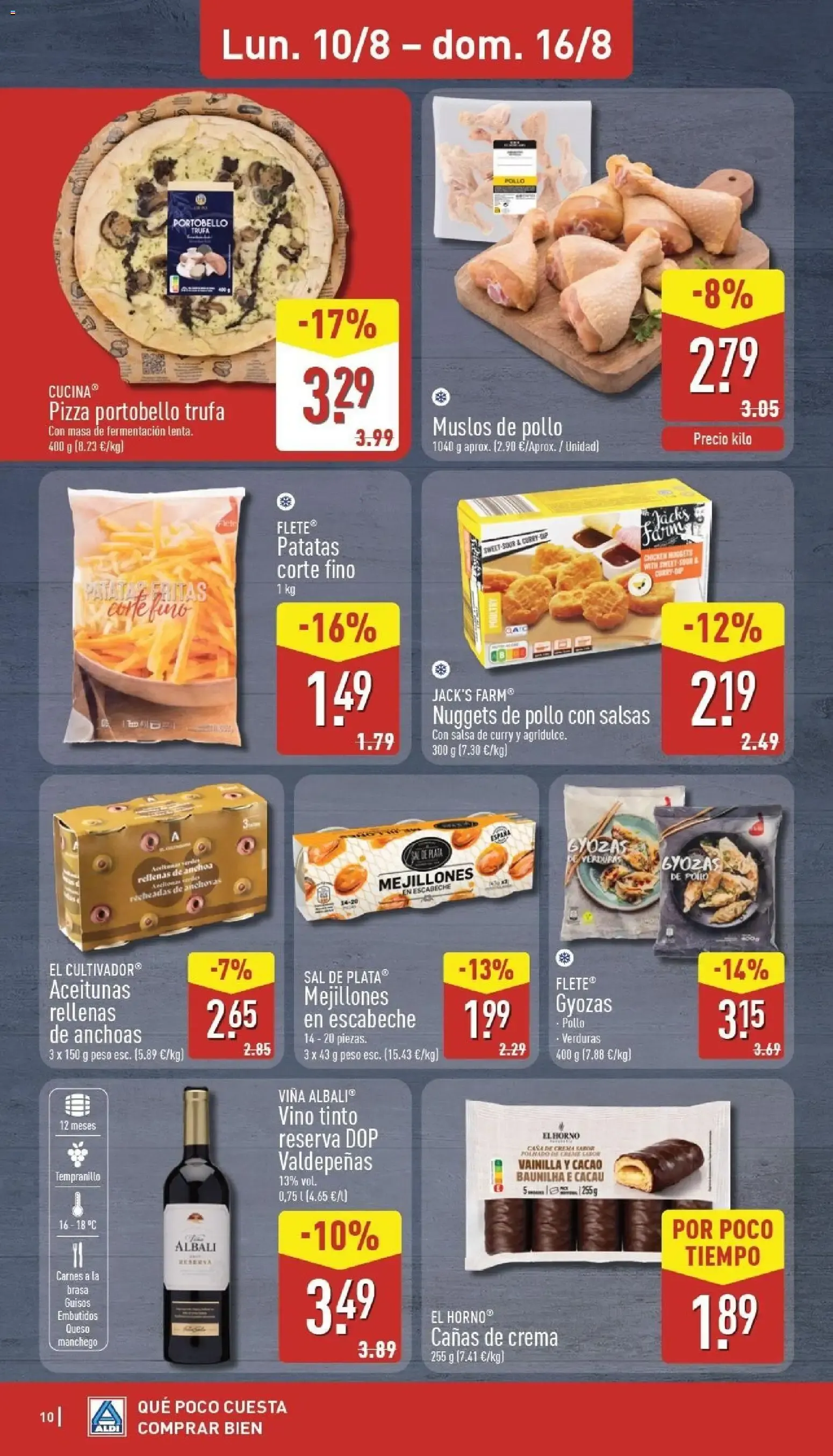 Catálogo de Aldi: Frescura a precios para tirarse a la piscina. 10 de agosto al 16 de agosto 2026 - Página 10