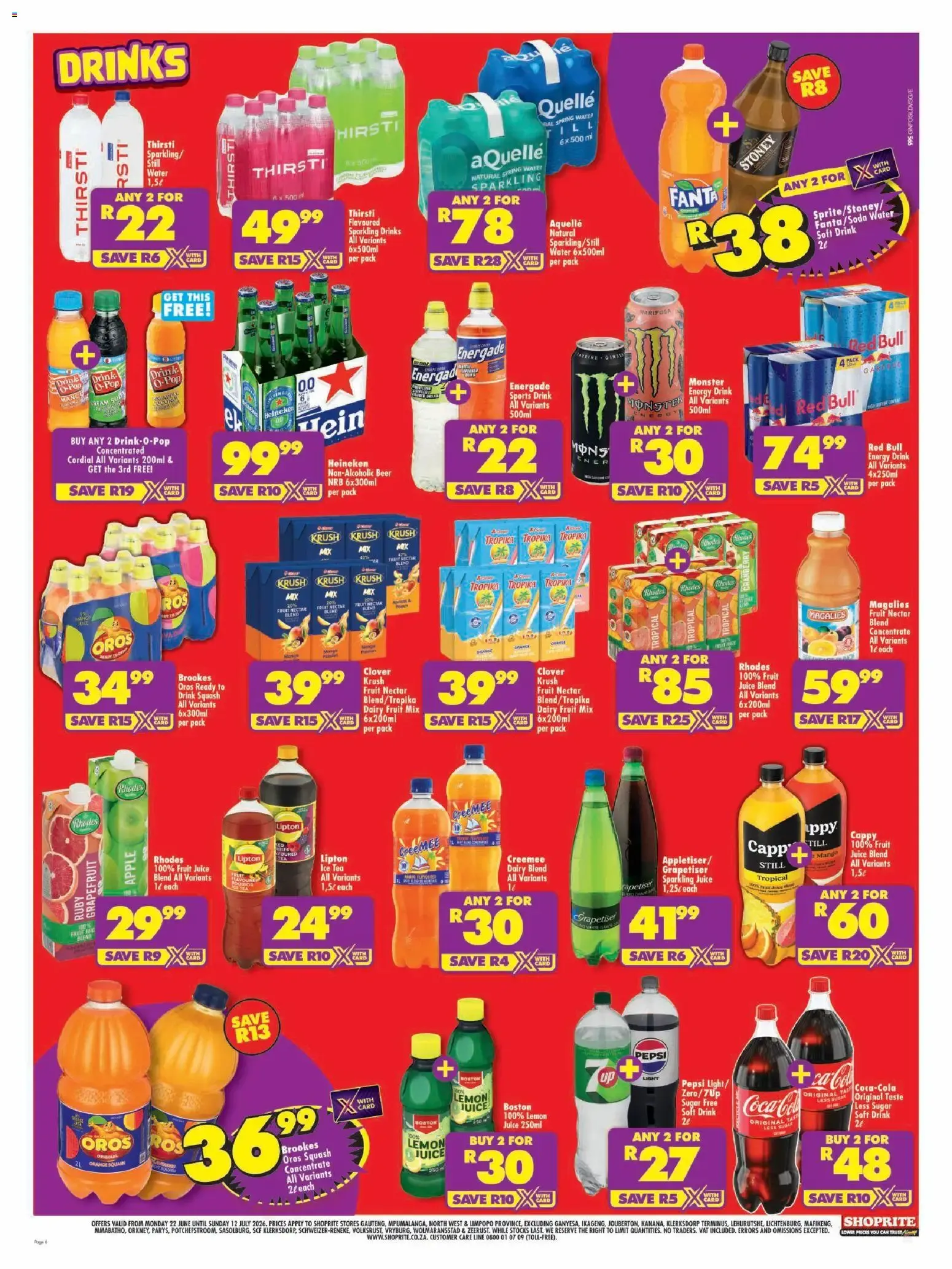 Shoprite - Gauteng - Low Price Lowduuuma (22/06/2026 - 12/07/2026) → Online Catalogue from 22 June to 12 July 2026 - Catalogue Page 6