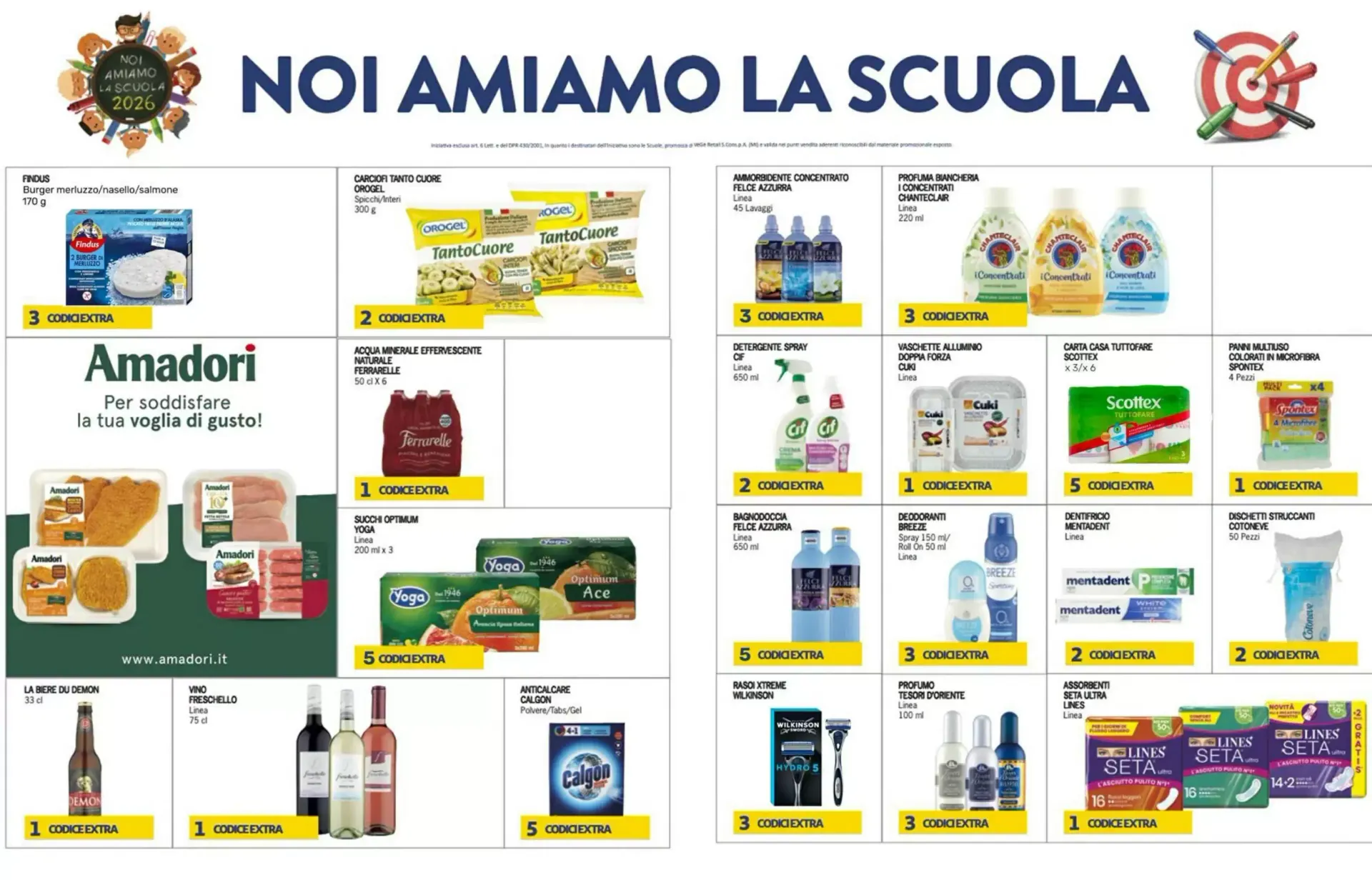 Noi amiamo la scuola da 20 ottobre a 26 ottobre di 2026 - Pagina del volantino 1