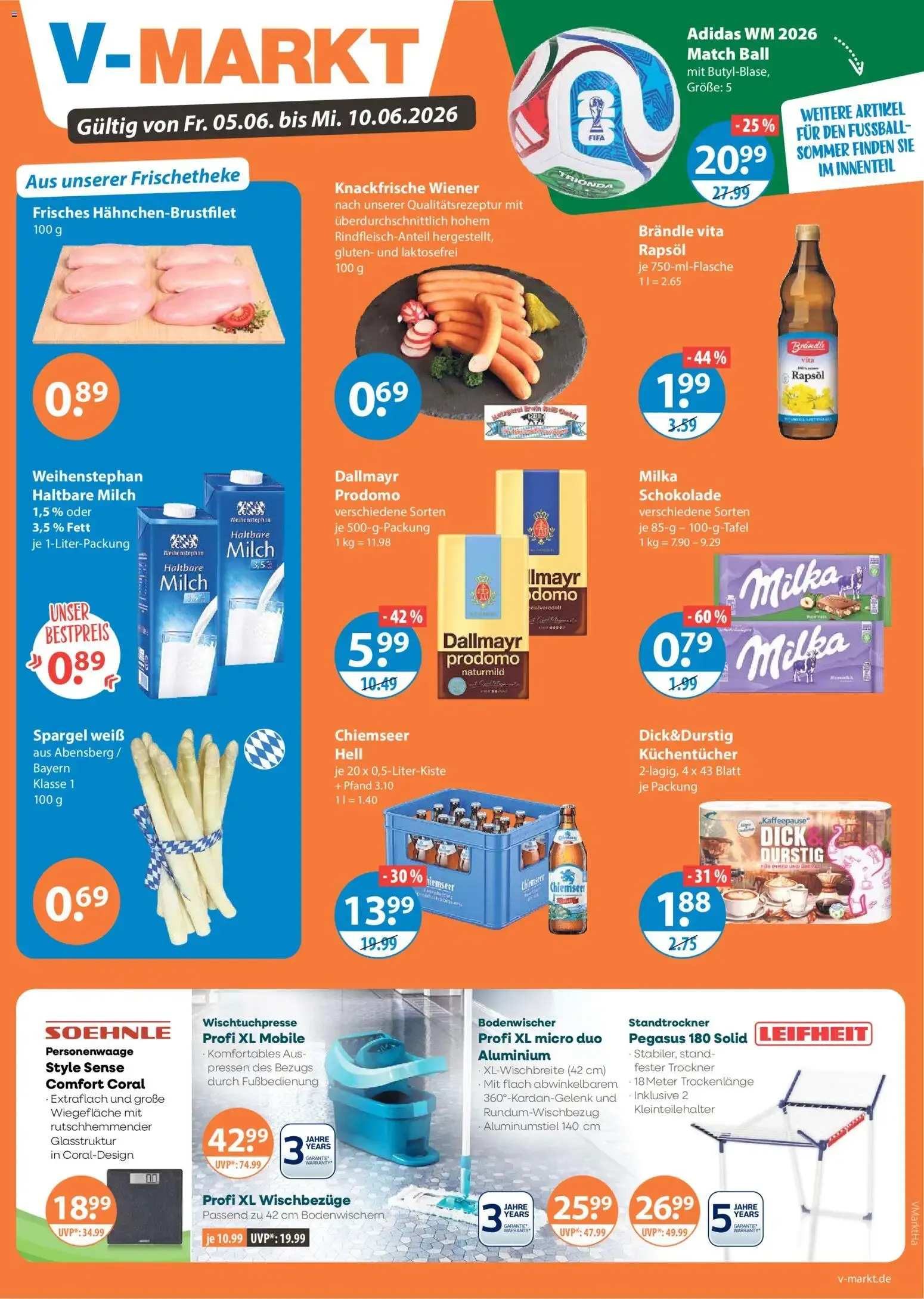 V-Markt Angebote vom 05.06.2026 – Angebote online von 5. Juni bis 10. Juni 2026 - Prospekt seite 1