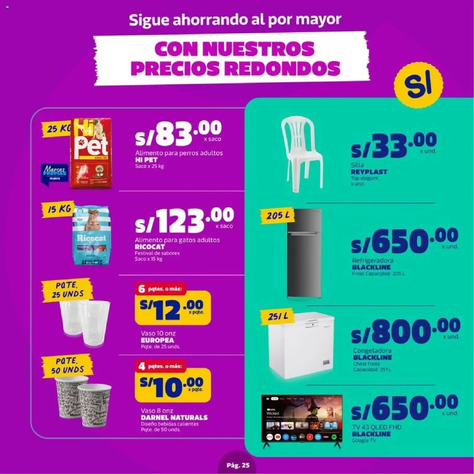 Catalogo de Makro: Vuelven los Precios Redondos 27 de agosto al 9 de setiembre 2026 - Pag 25