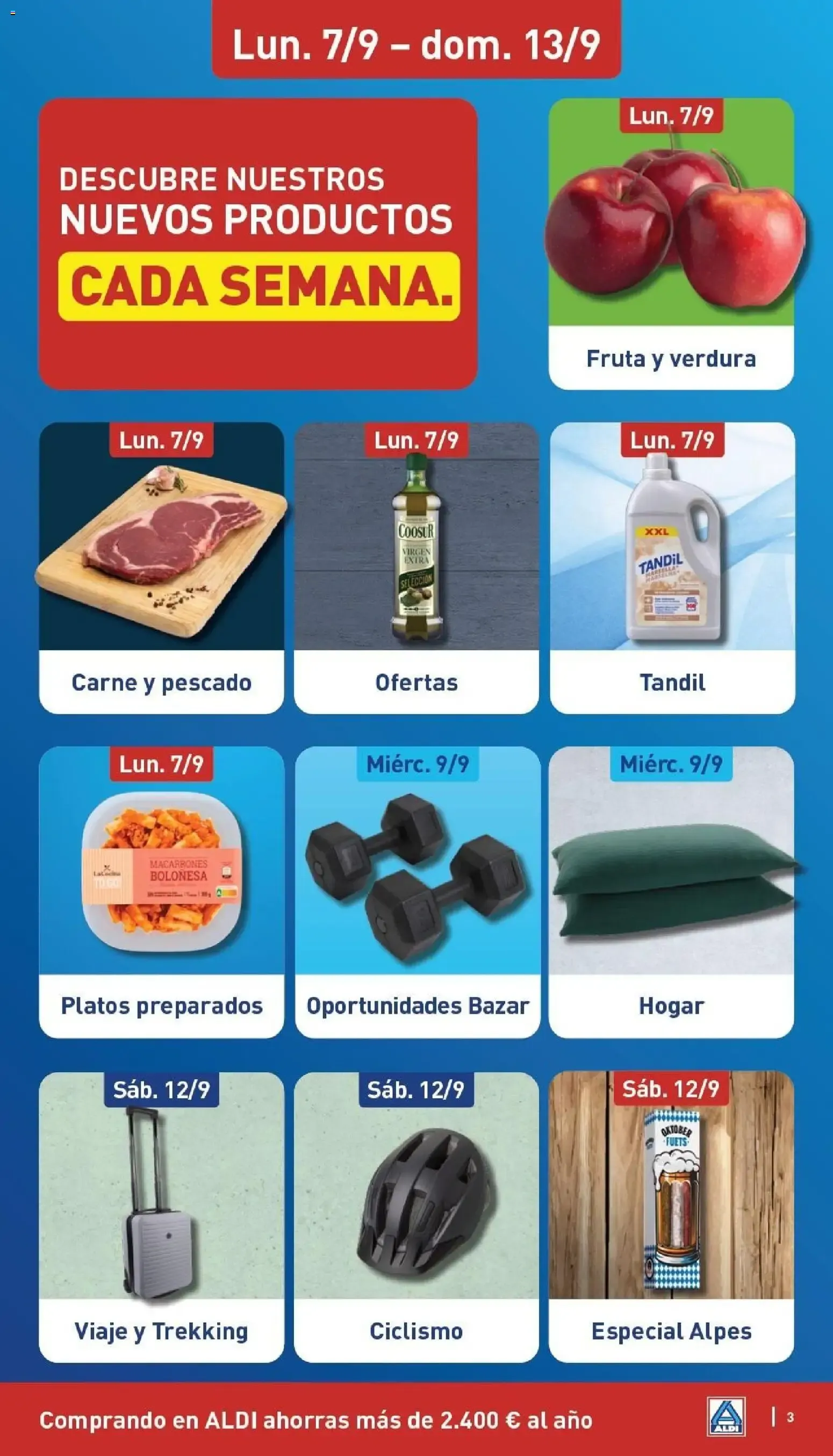 Catálogo de Aldi folleto Canarias del 07/09/2026 | Catálogo 7 de septiembre al 13 de septiembre 2026 - Página 3