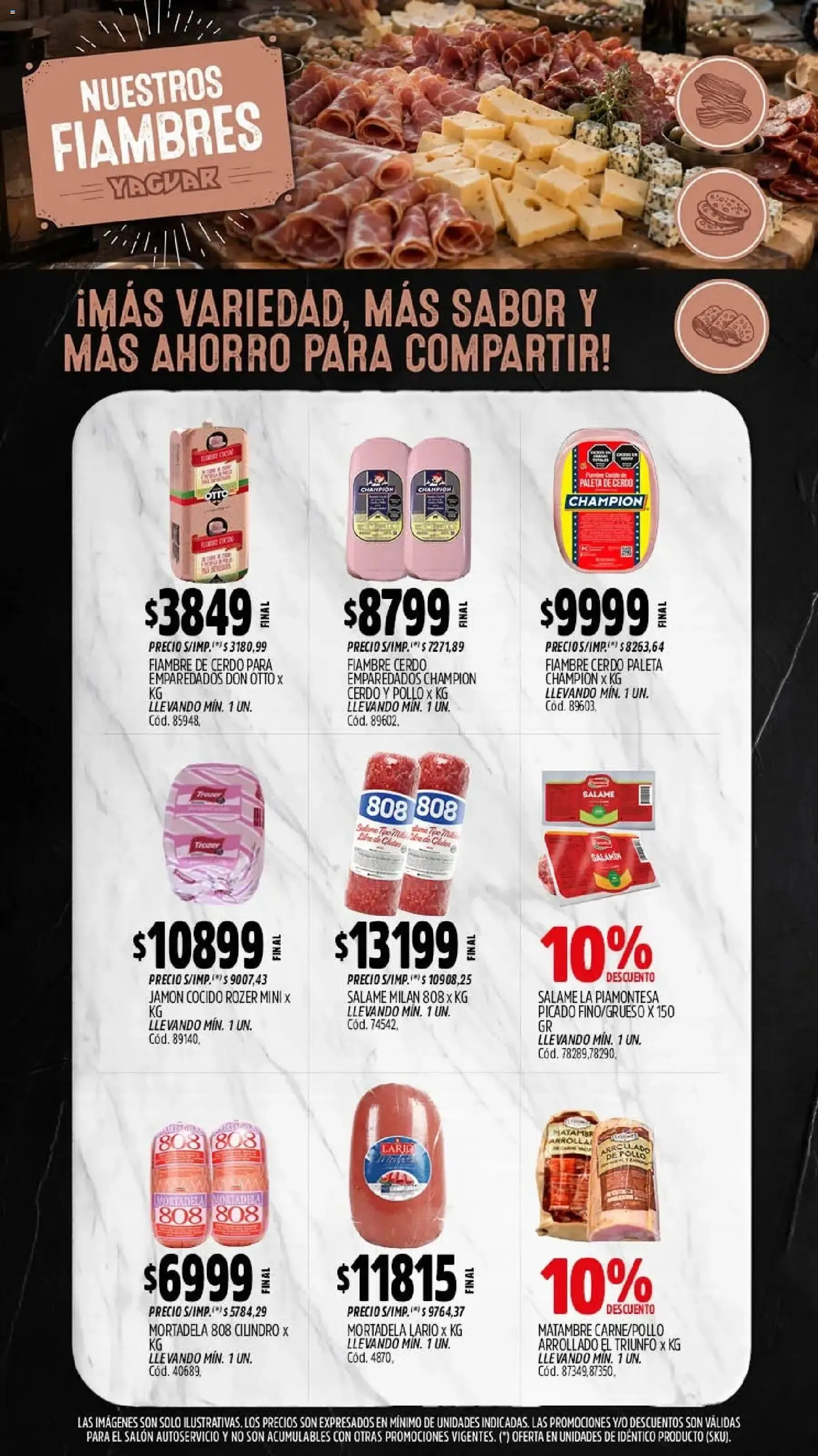 Ofertas de Mayorista Yaguar - Precios Bajo Cero 27 de julio al 2 de agosto 2026 - Página 8 del catálogo