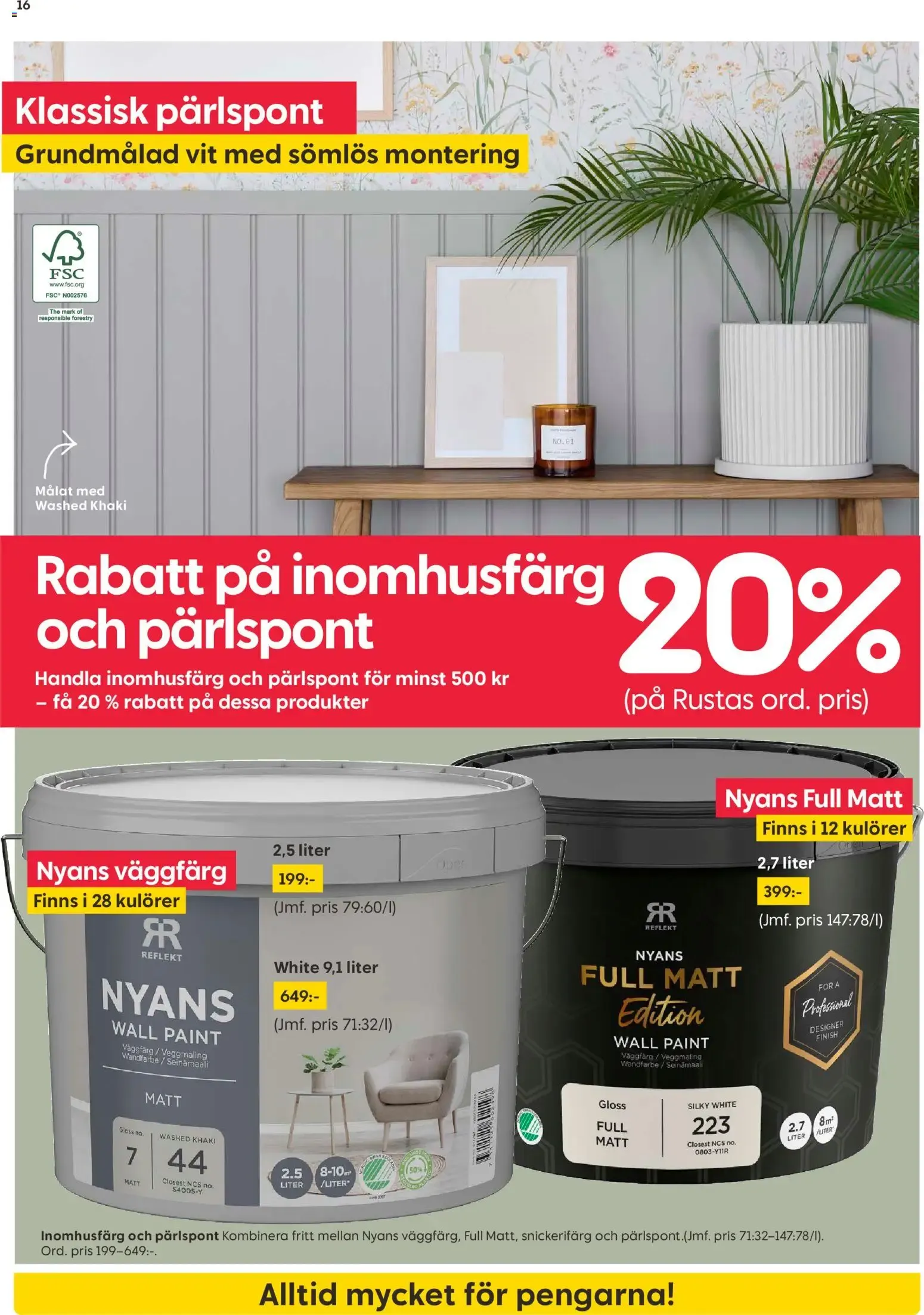 Rusta erbjudanden från 19/10/2026 - 25/10/2026 > Reklamblad nuvarande rabatter från 19 oktober till 25 oktober 2026 - Reklamblad sidor 16