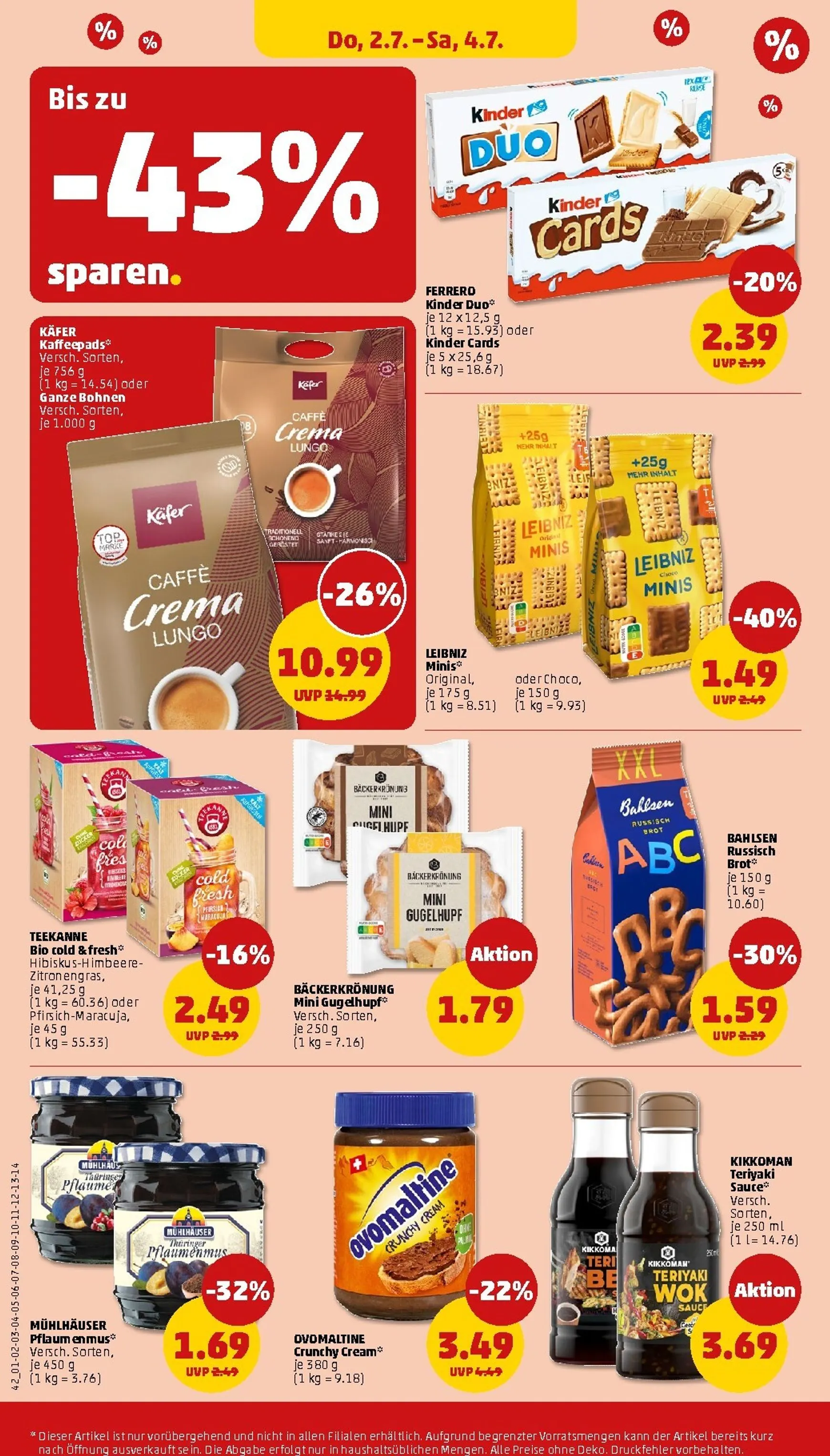 PENNY Prospekt nächste Woche – von Montag 29.06.2026 bis Samstag 04.07.2026 von 29. Juni bis 4. Juli 2026 - Prospekt seite 46