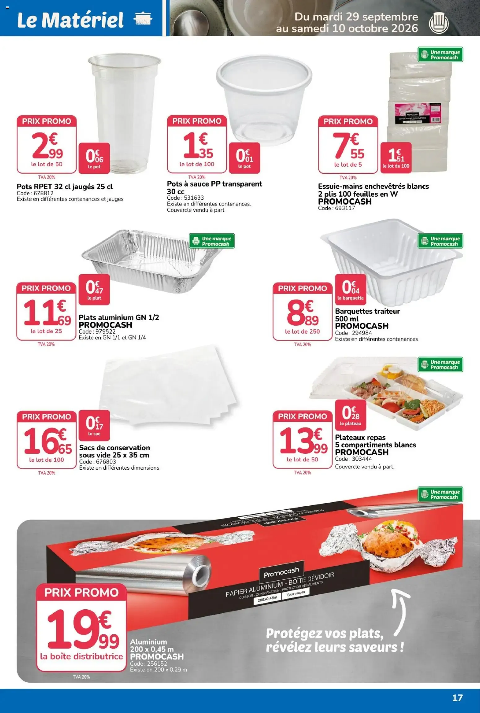 Promocash catalogue à partir du 29/09/2026 - promo en ligne du 29 septembre au 10 octobre 2026 - Catalogue page 17
