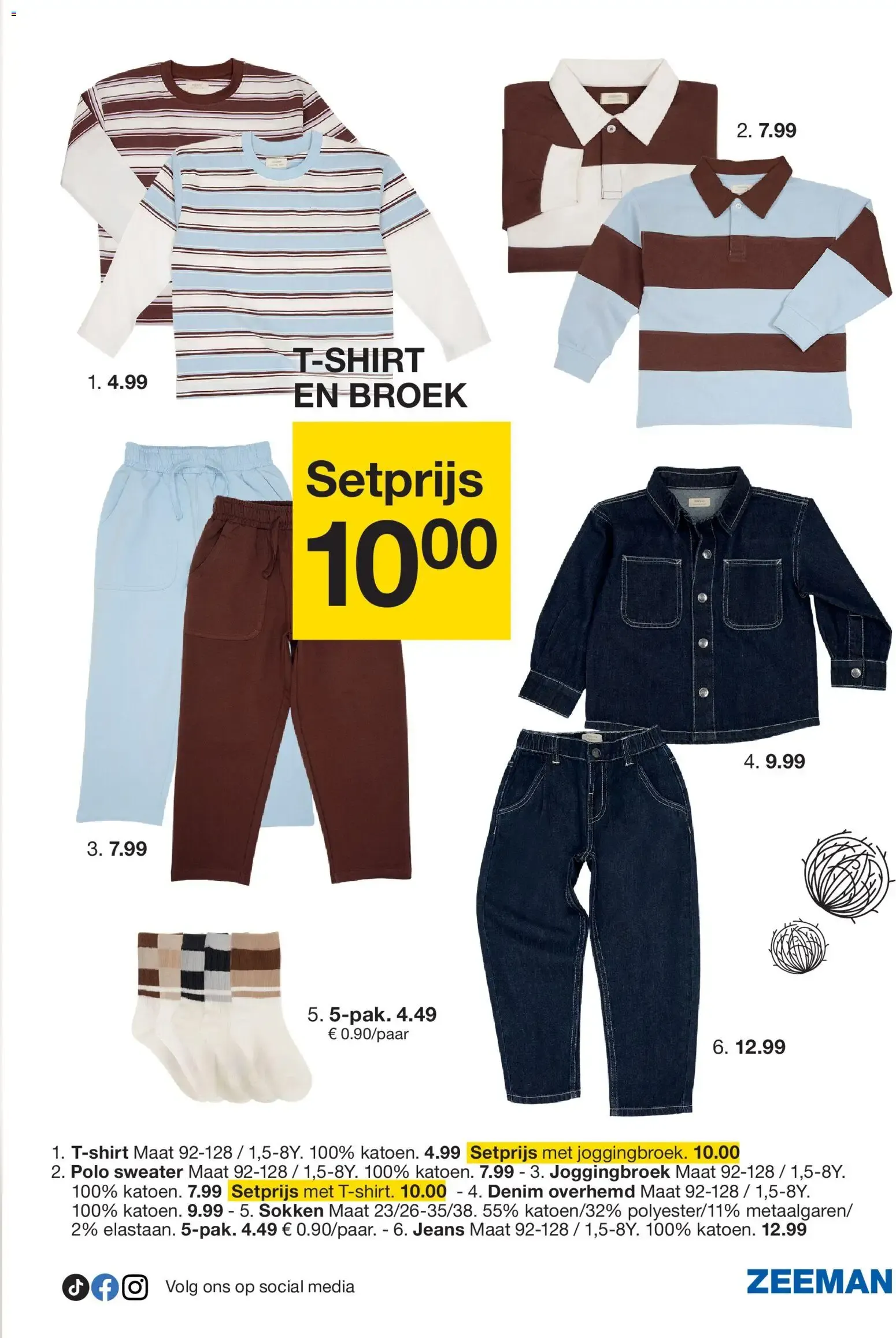 Zeeman: Onze nieuwe kindercollectie is binnen. van 8 augustus tot 21 augustus 2026 - Folder pagina 15
