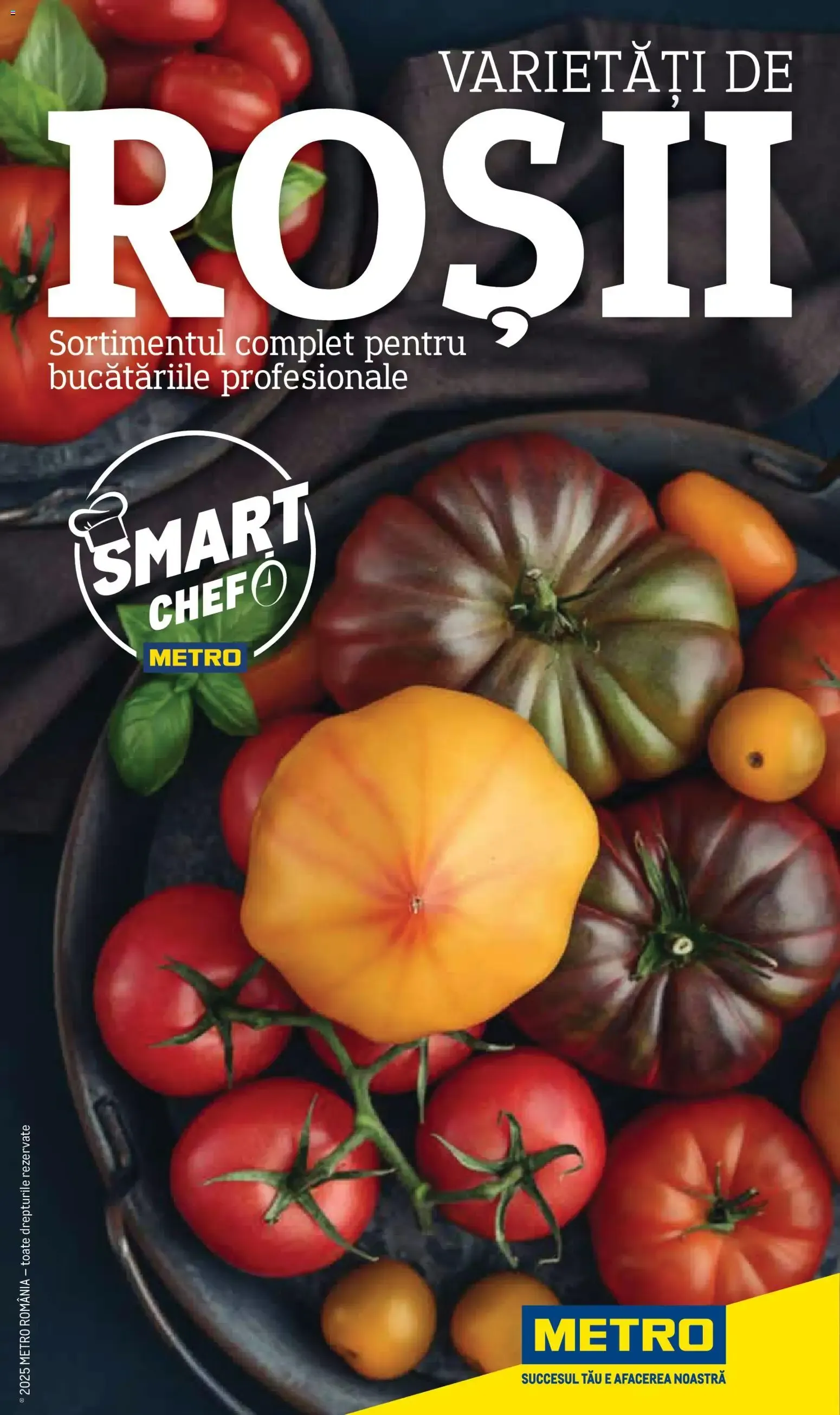 Catalog Varietăți de Roșii - Sortimentul complet pentru bucătăriile profesionale de la 10 noiembrie până la 31 decembrie 2026 - Revista Pagina 1