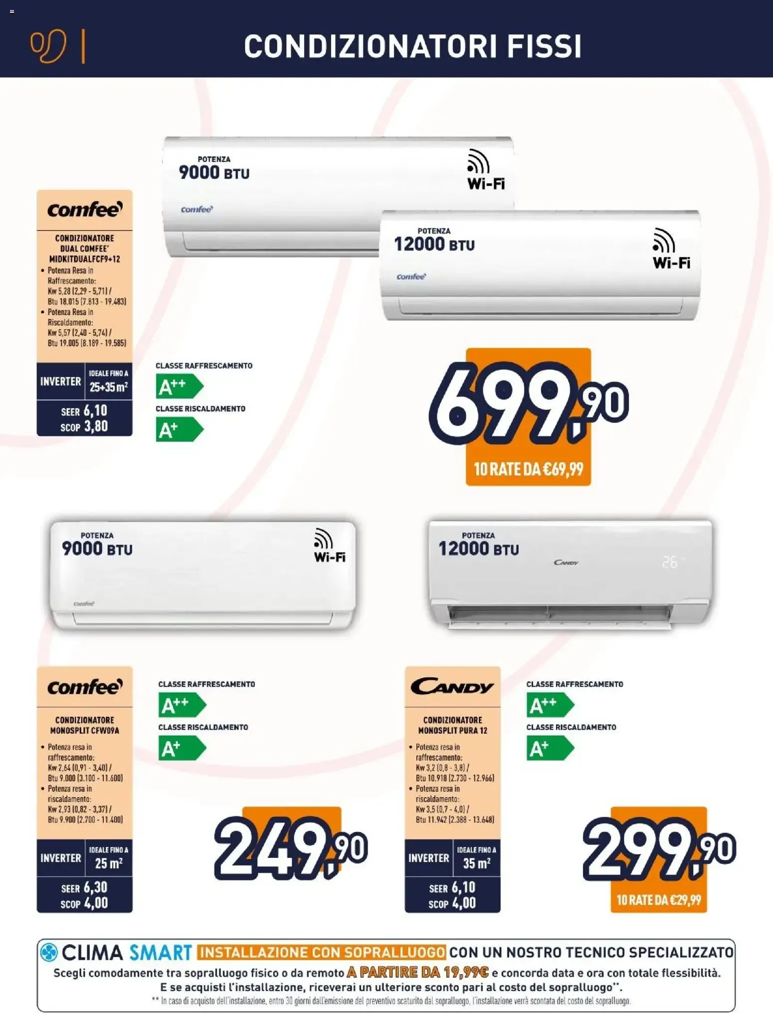 Nuovo Unieuro volantino Clima dal 11/06/2026 > offerte anteprima 🛍️ da 11 giugno a 28 giugno di 2026 - Pagina del volantino 4