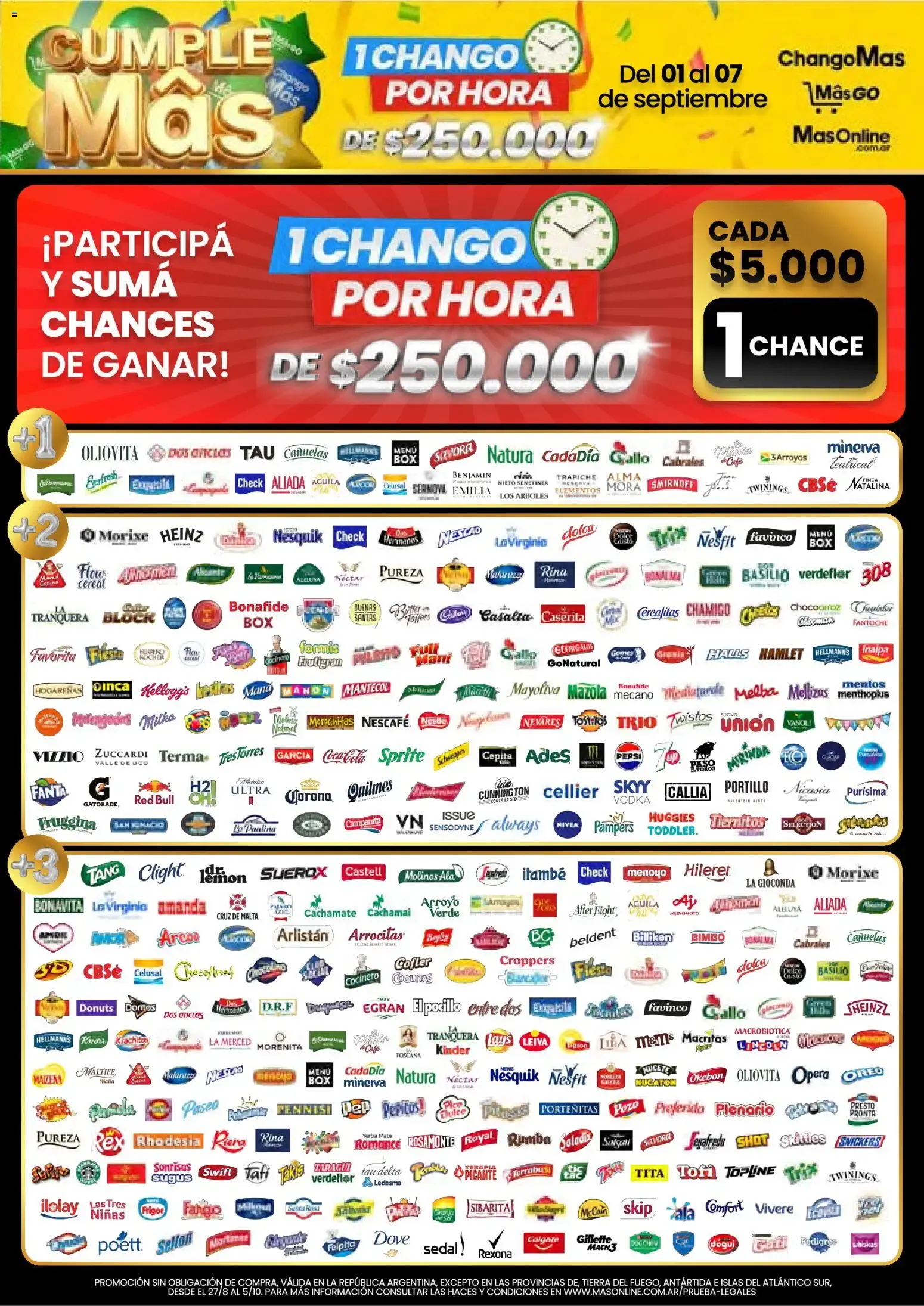 Ofertas de Changomas ofertas || del 01/09/2026 - 07/09/2026 || Catálogo 1 de septiembre al 7 de septiembre 2026 - Página 14 del catálogo