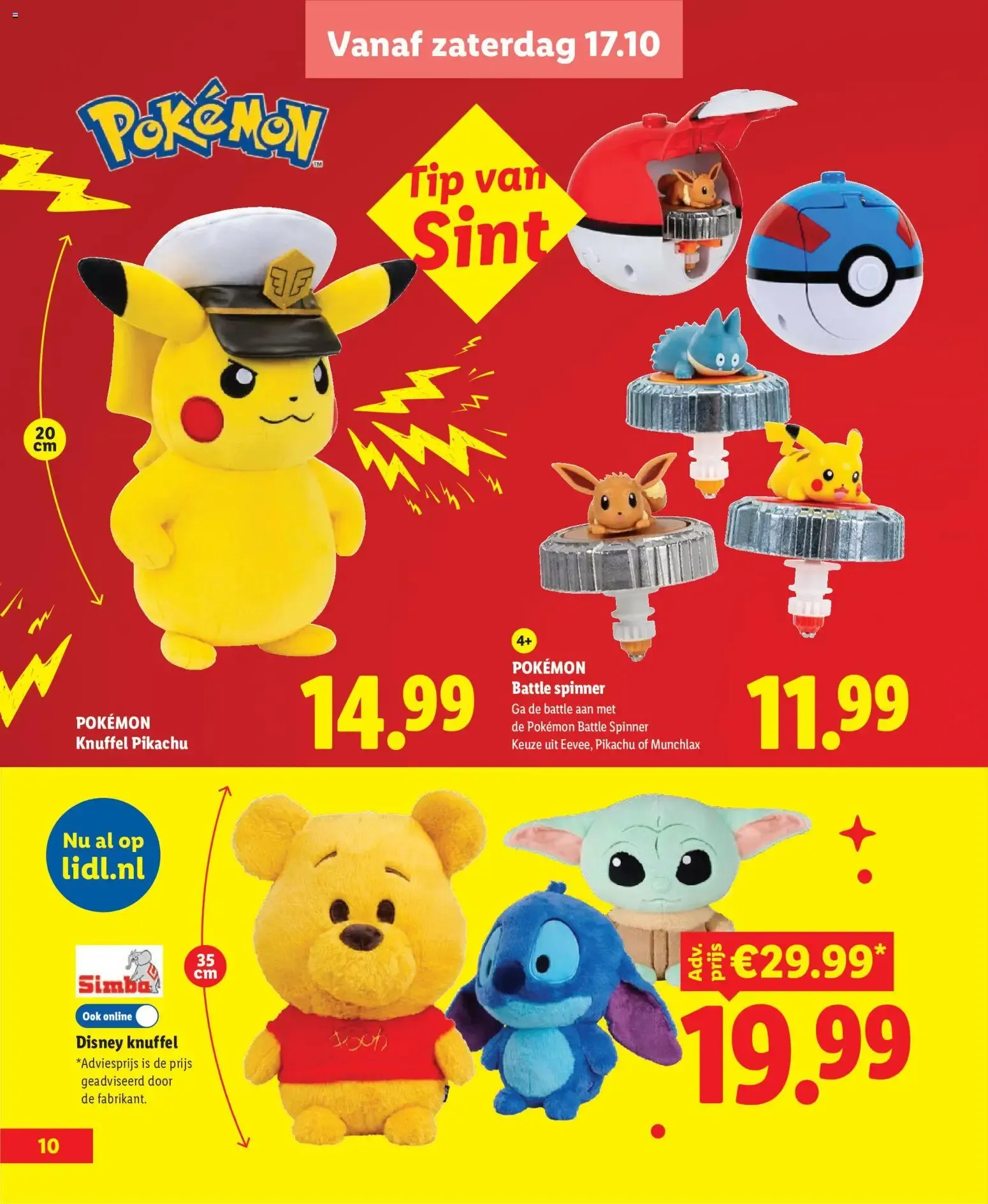 Het grote Lidl Speelgoed boek van 9 oktober tot 23 november 2026 - Folder pagina 10