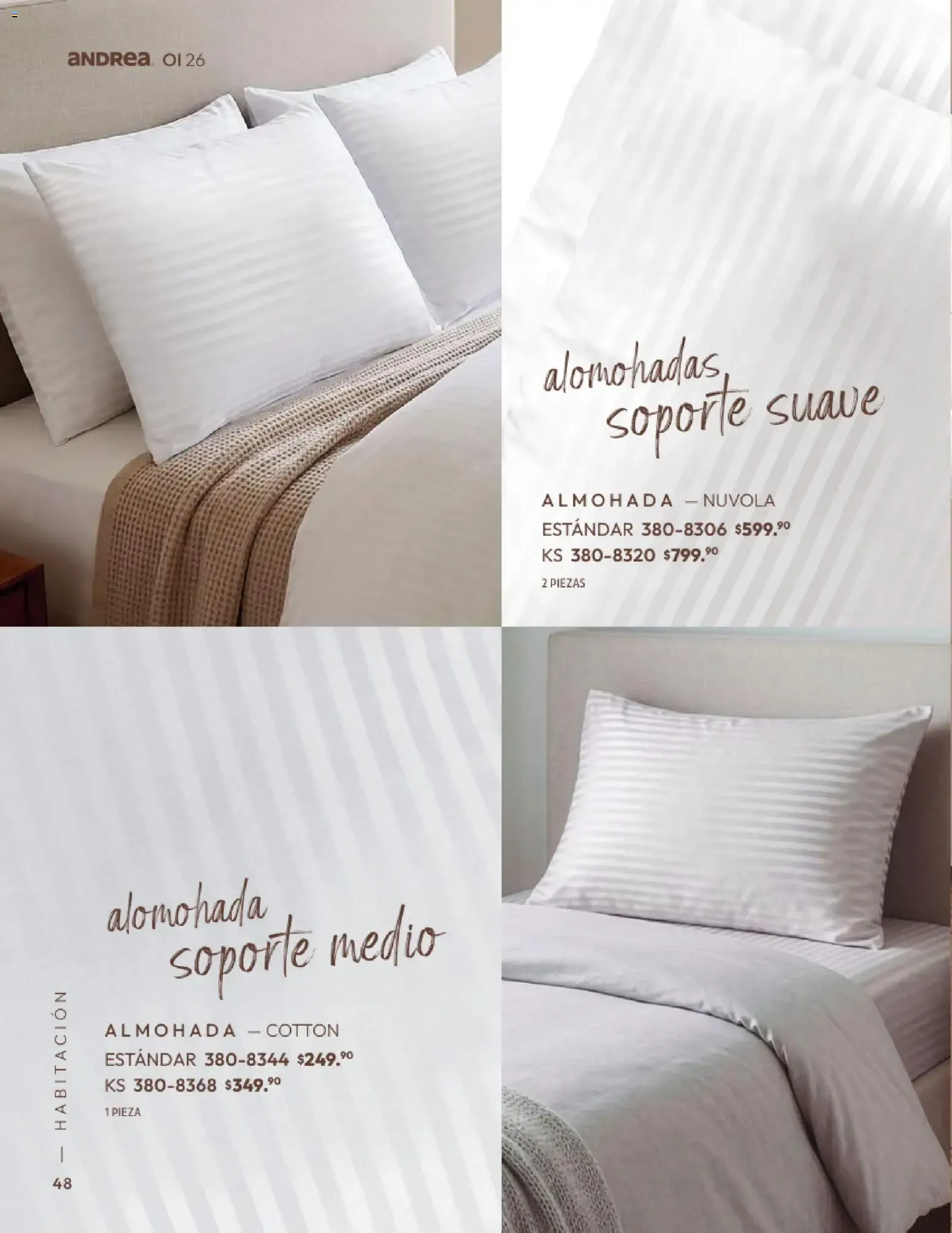 Catálogo de Andrea Home: Otoño - Invierno 2026 1 de septiembre al 31 de diciembre 2026 - Pagina 48