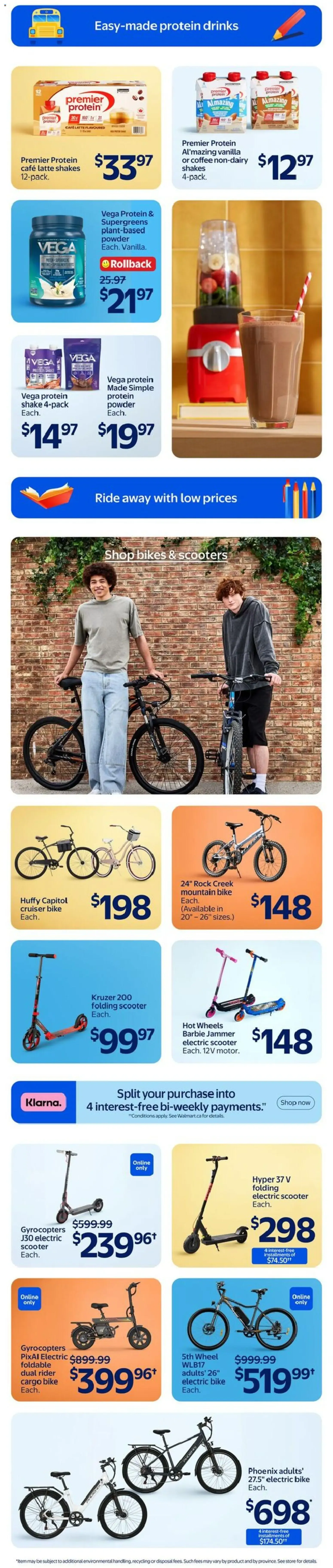 Walmart flyer - Back to school from Aug 20, 2026 > weekly specials & deals from August 20 to August 26 2026 - flyer page 15