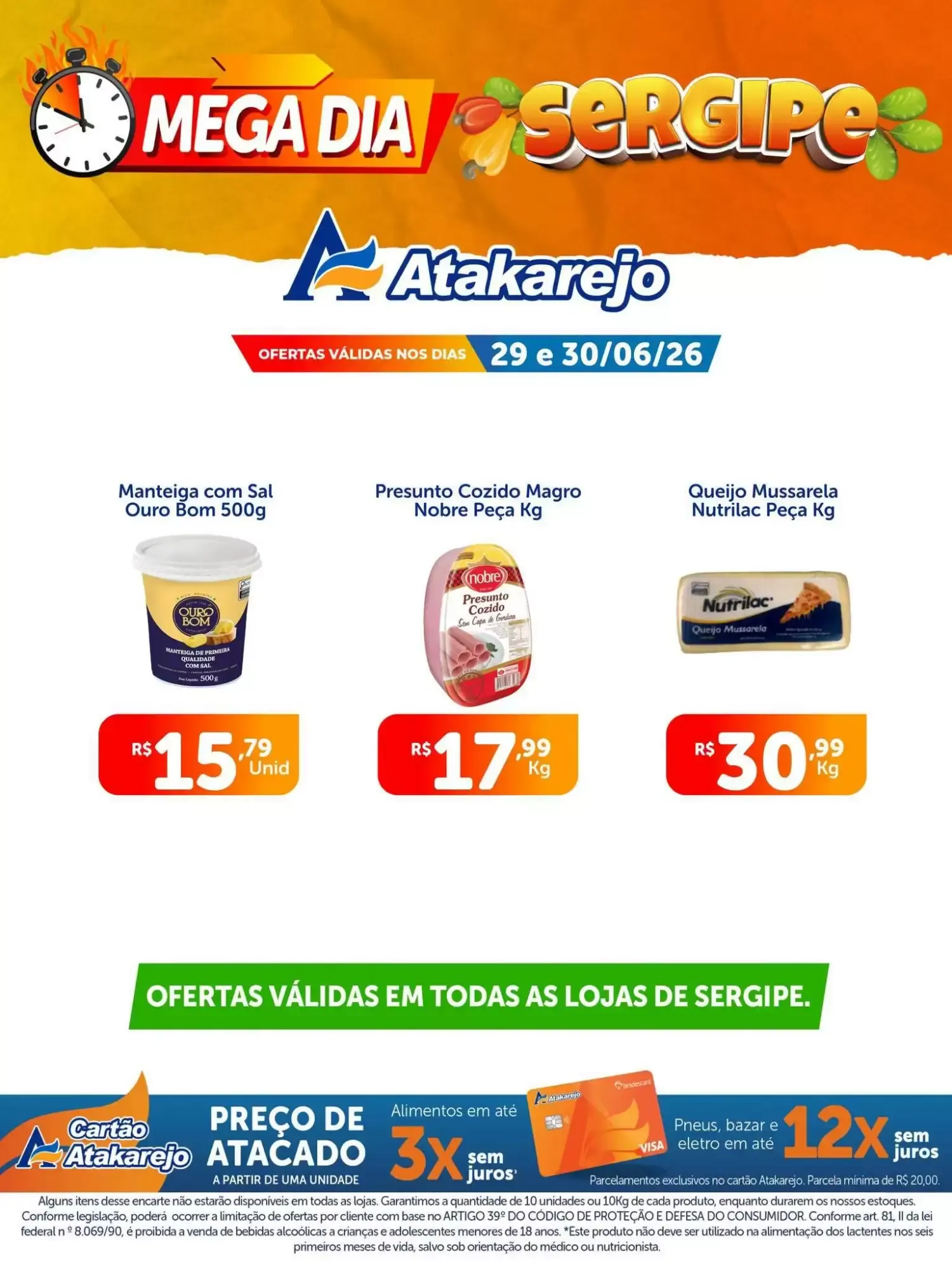 Encarte de MEGA DIA Atakarejo SERGIPE 29 de junho até 30 de junho 2026 - Pagina 4