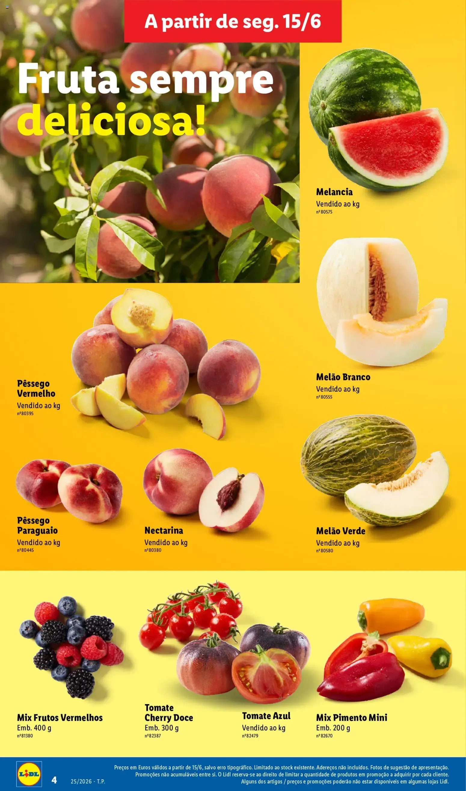Folheto Olá verão! Descobre sabores e ideias, perfeitos para esta estação. de 15 de junho até 28 de setembro 2026 - Pagina 4