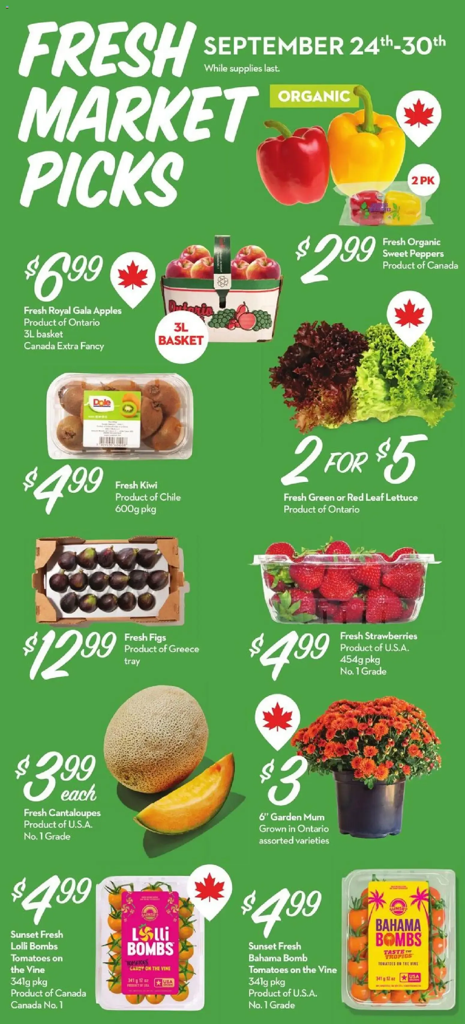 Longo's weekly flyer / circulaire from Sep 24, 2026 > weekly specials & deals from September 24 to September 30 2026 - flyer page 2