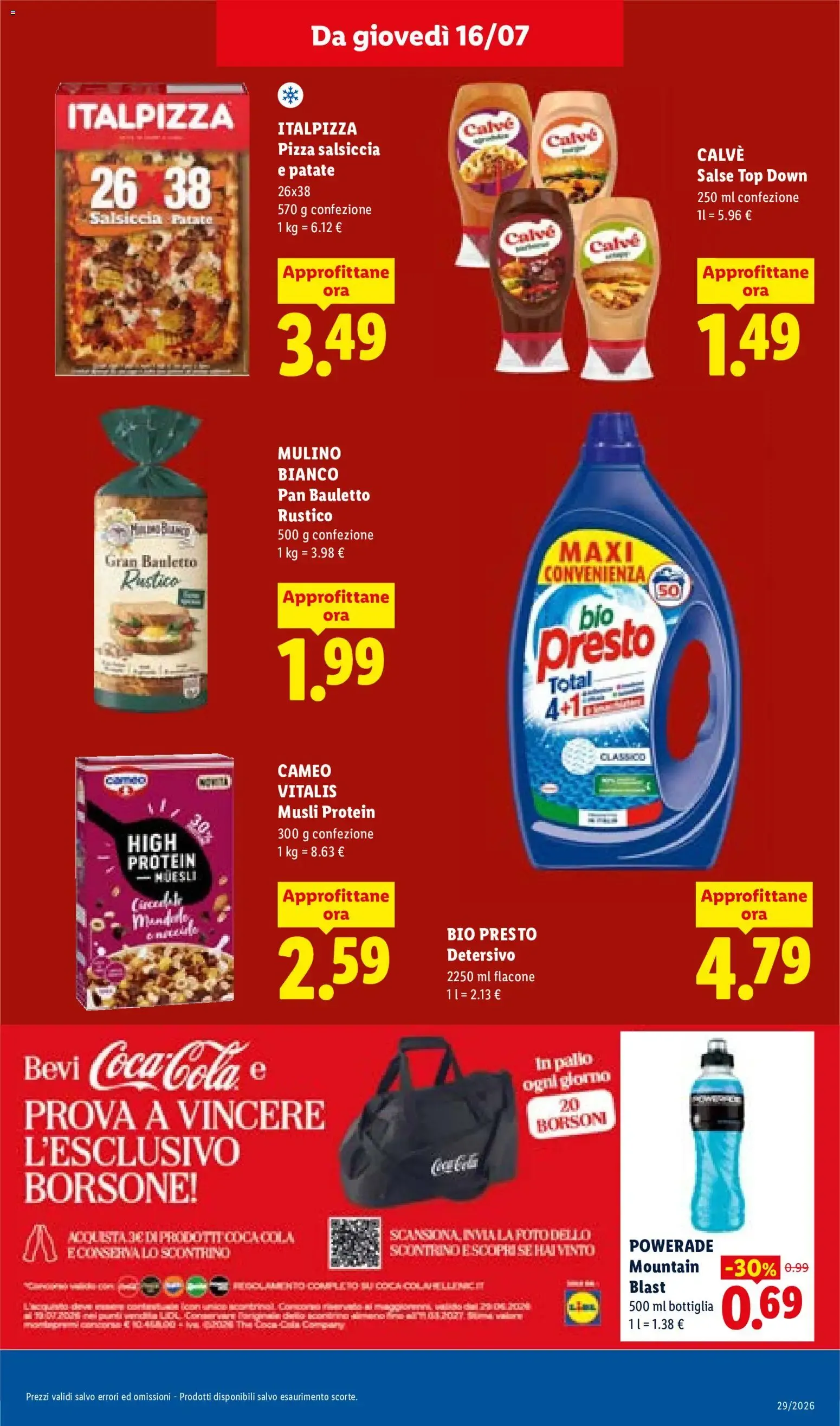 Lidl: L'estate del risparmio da 16 luglio a 22 luglio di 2026 - Pagina del volantino 16