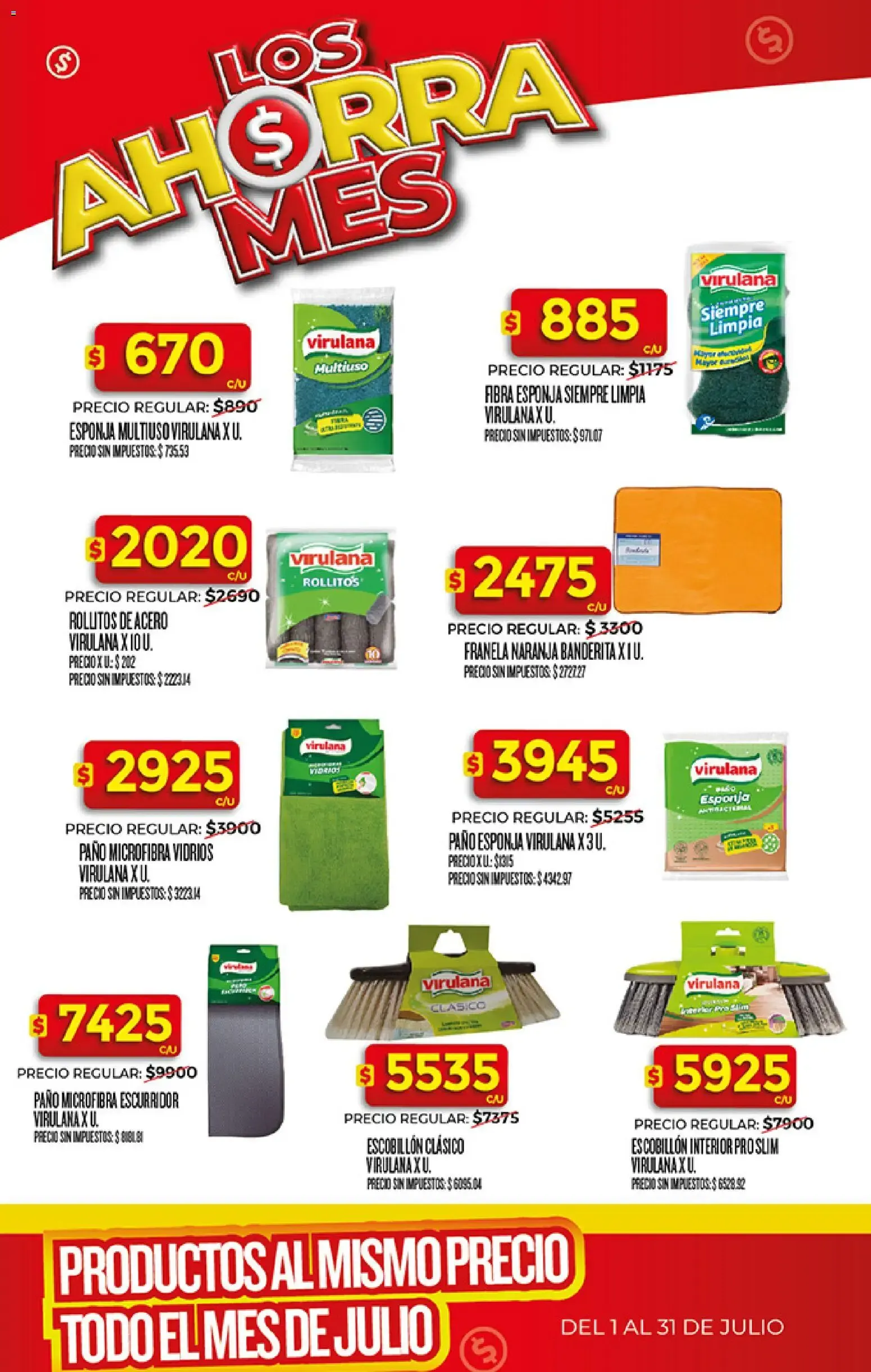 Ofertas de Los Ahorra Mes 1 de julio al 31 de julio 2026 - Página 22 del catálogo
