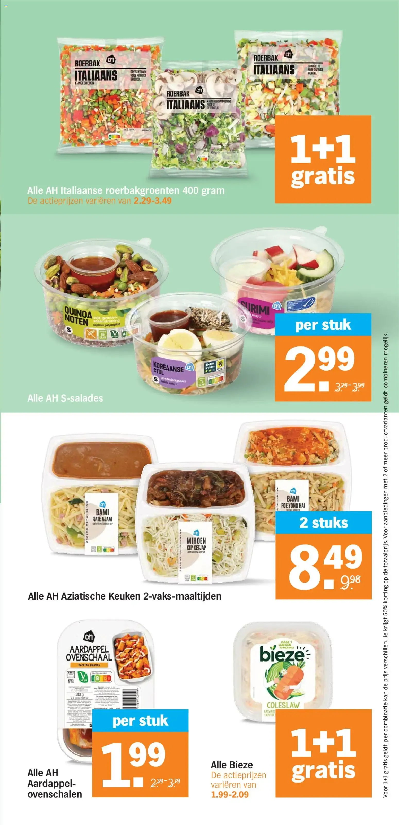 Albert Heijn Bonus: 1+1 gratis en productos Bertolli van 6 juli tot 12 juli 2026 - Folder pagina 12