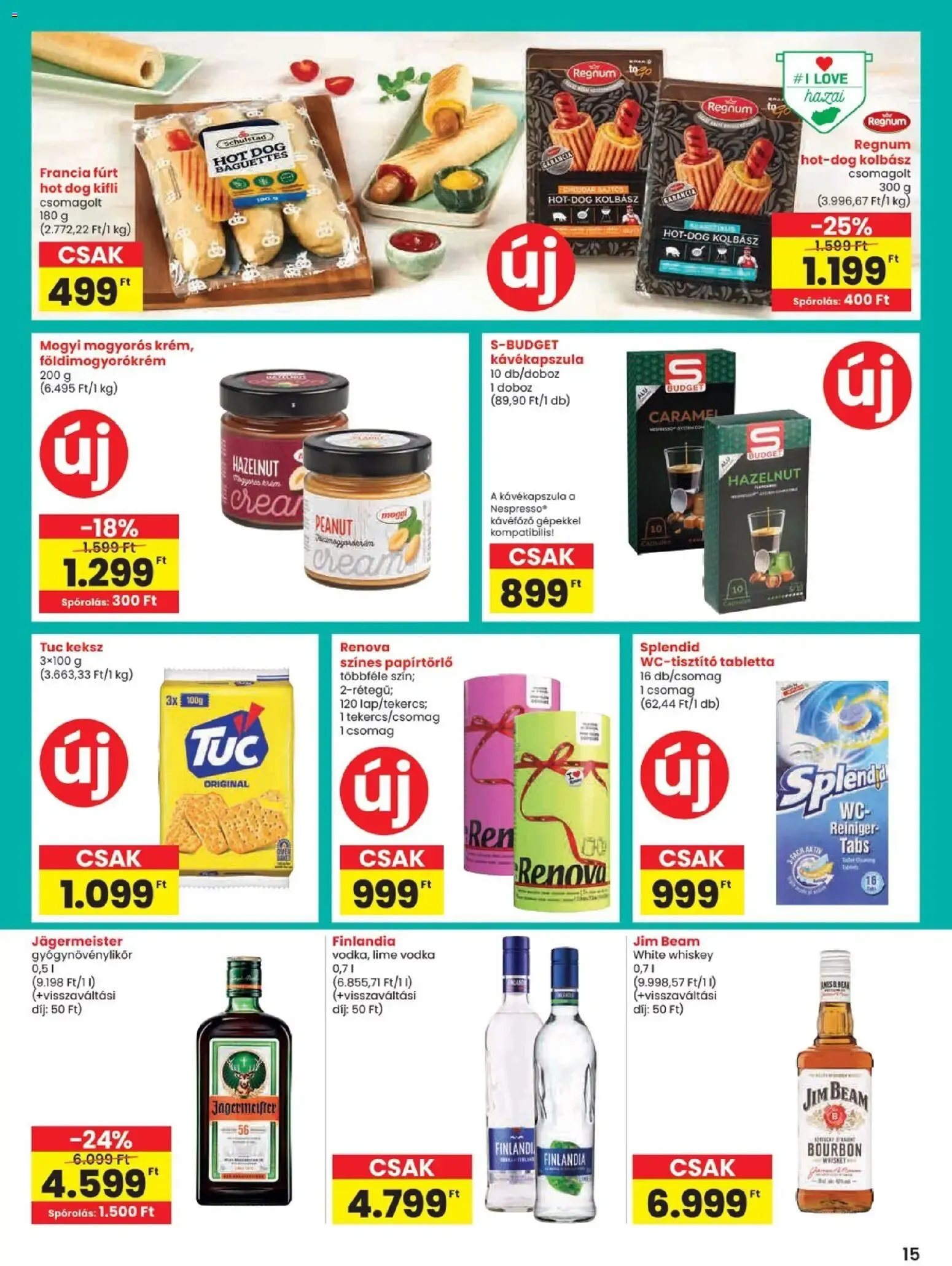 Katalógus Spar akciós újság - 2026.09.03.-tól szeptember 3.-tól szeptember 9.-ig 2026. - Oldal 15