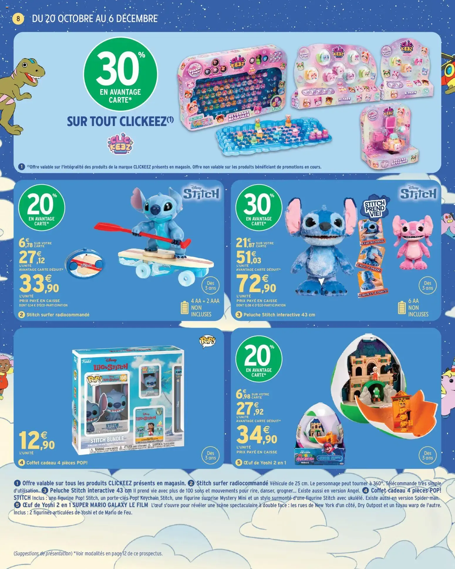 Intermarché - Découvrez les jouets de Noël à partir du 20/10/2026 - promo en ligne du 20 octobre au 6 décembre 2026 - Catalogue page 8