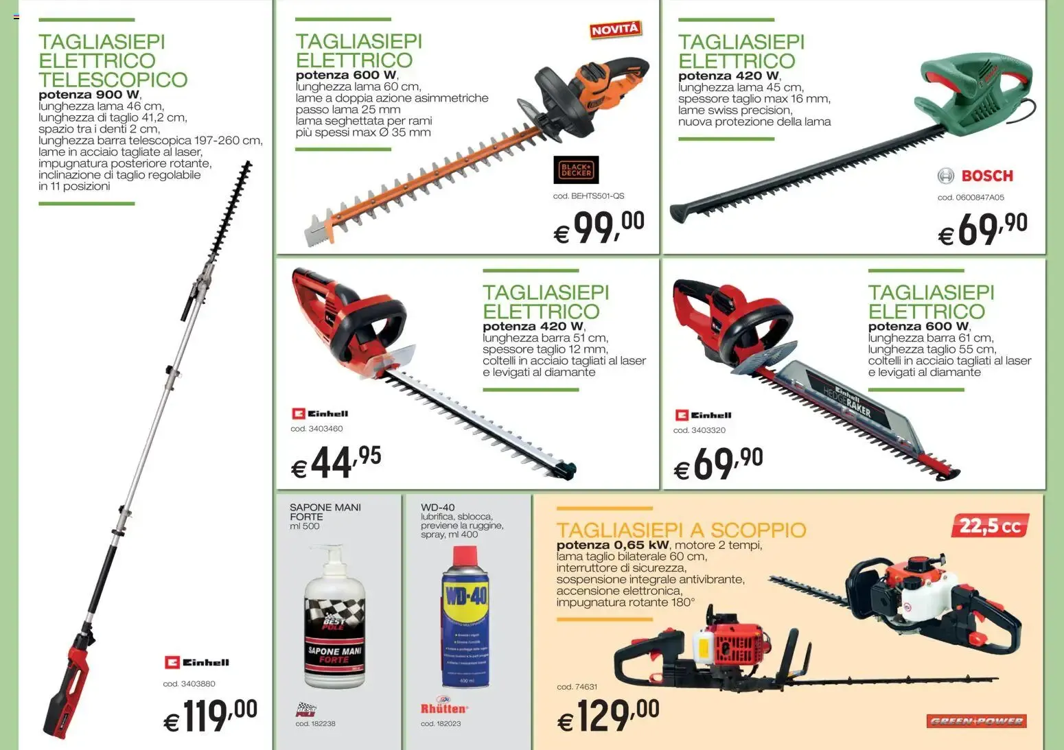 Nuovo Brico OK volantino Macchine da Giardino dal 05/03/2026 > offerte anteprima 🛍️ da 5 marzo a 31 agosto di 2026 - Pagina del volantino 10