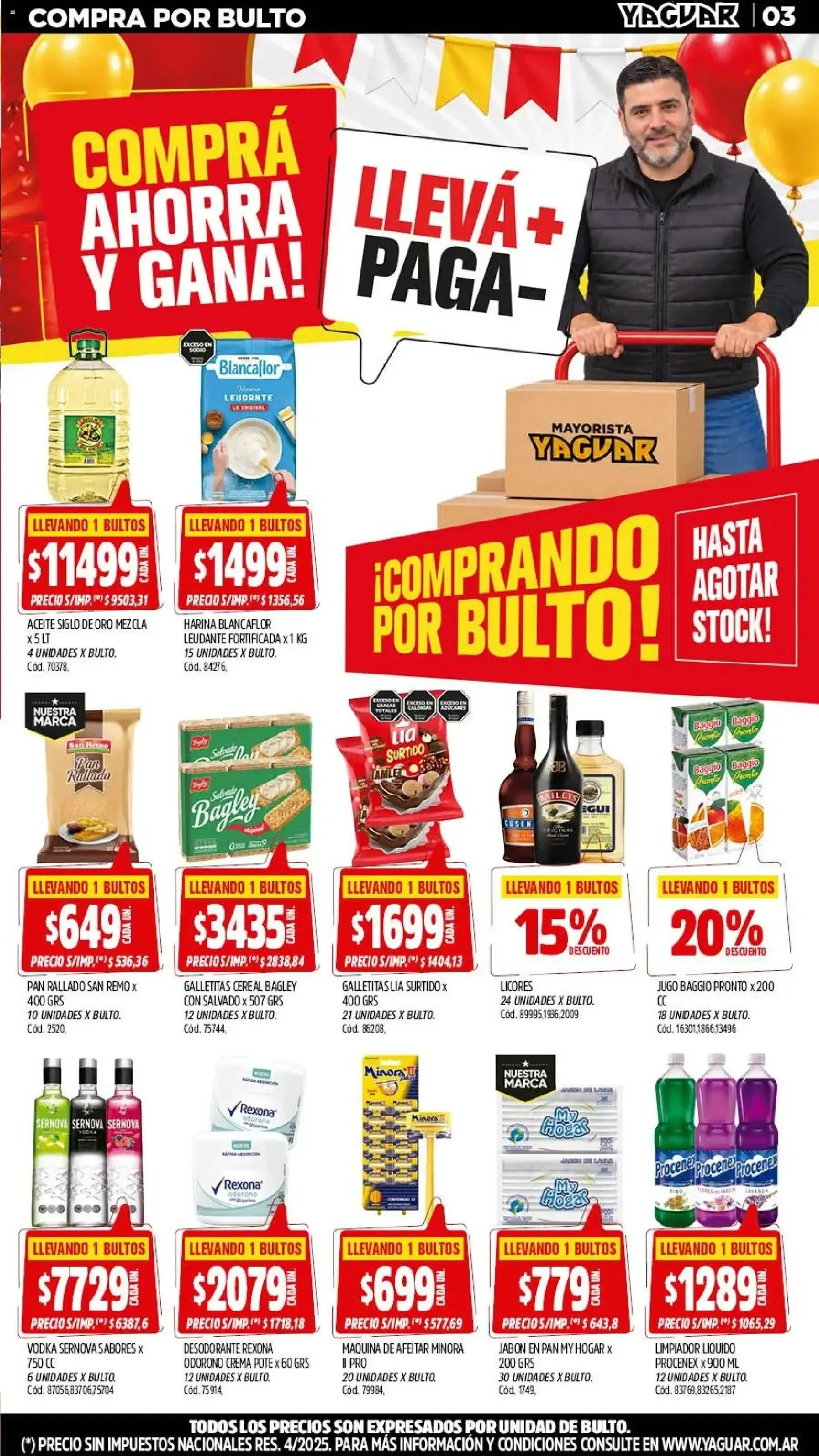 Ofertas de Yaguar - Oferta Semanal Jujuy del 05/10/2026 - 11/10/2026 5 de octubre al 11 de octubre 2026 - Página 2 del catálogo