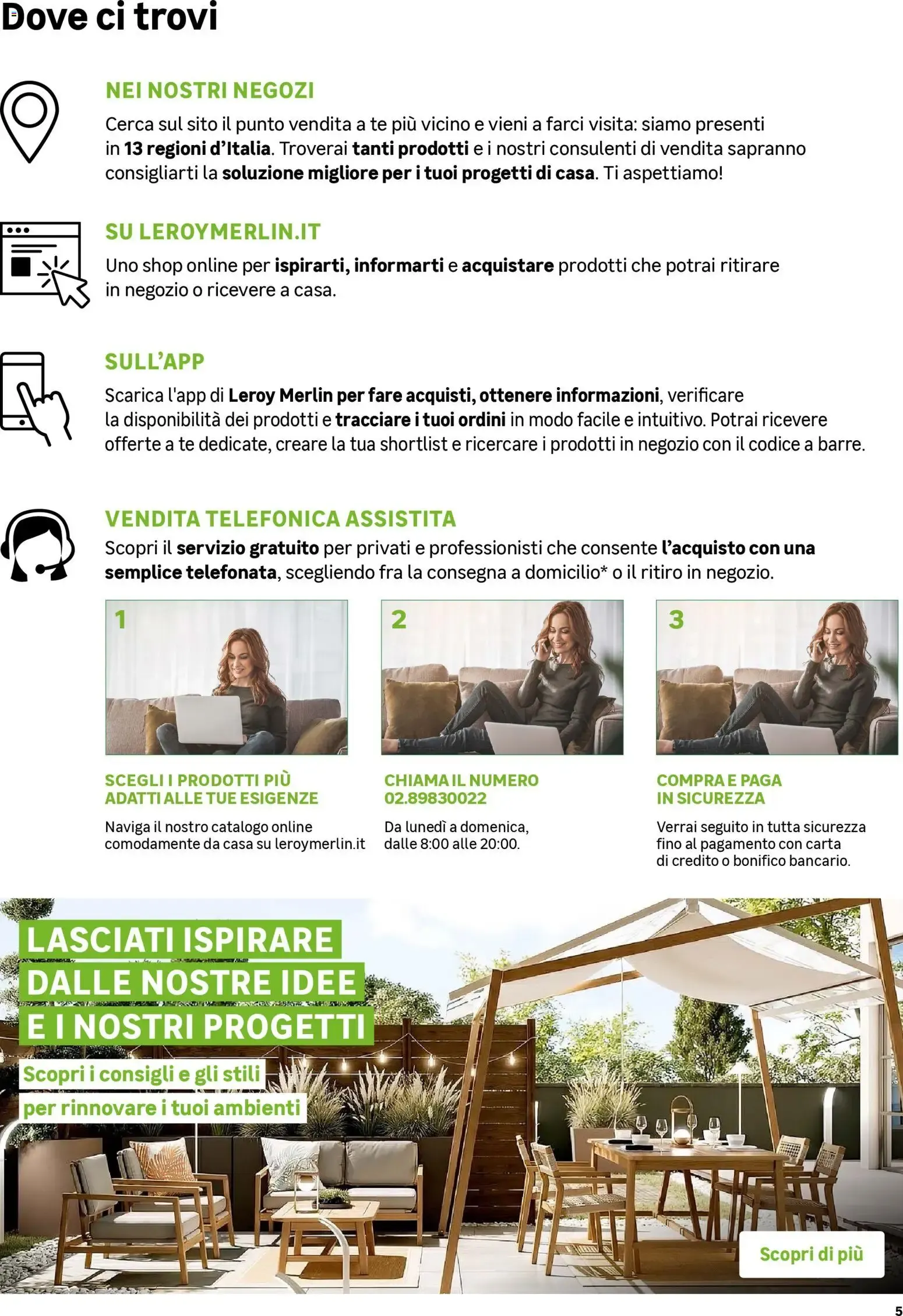 Catalogo Giardino 2026 - Mobili e complementi per esterni da 1 aprile a 30 settembre di 2026 - Pagina del volantino 5